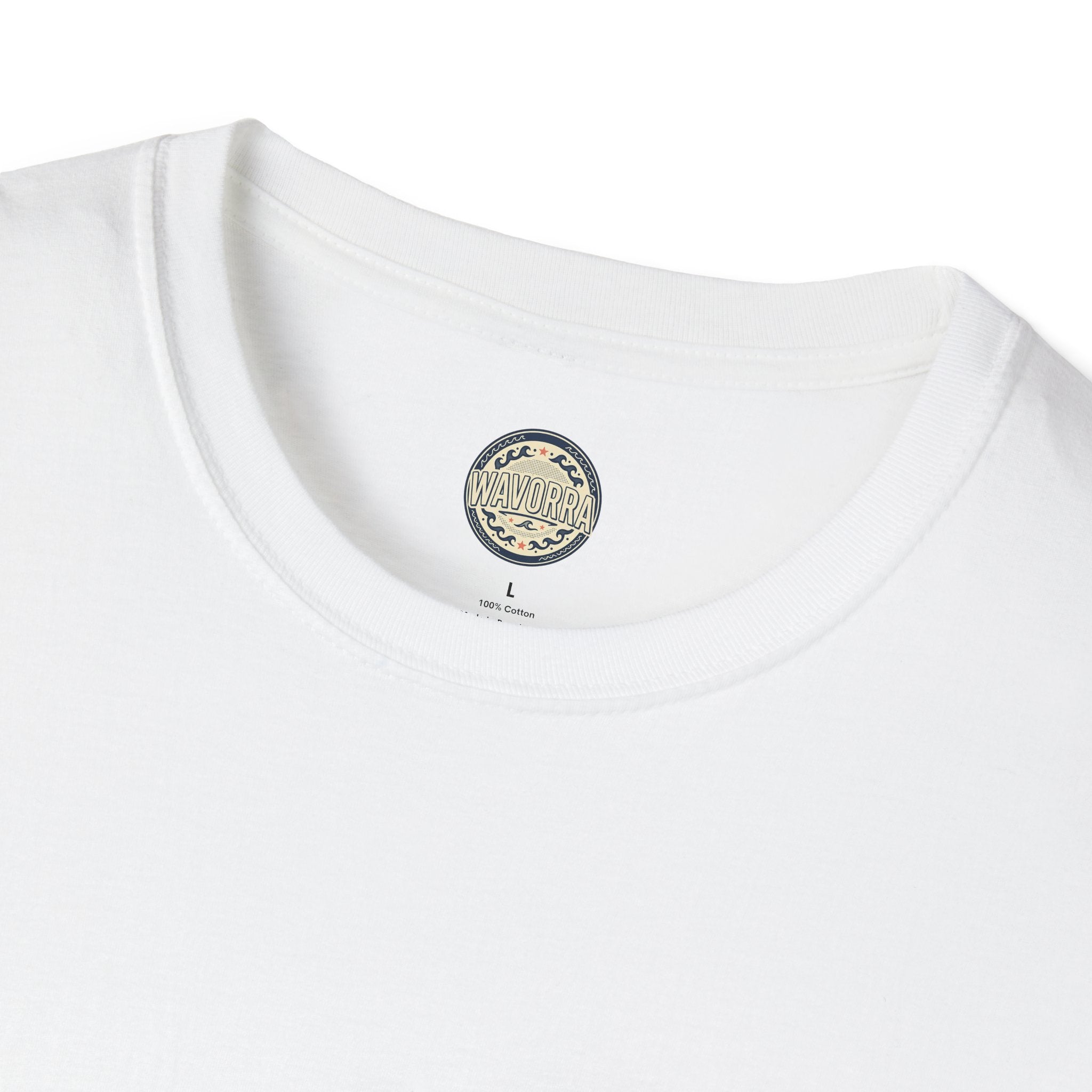 Blue Collar T-Shirt — "Built Not Born" American Flag Work Tee