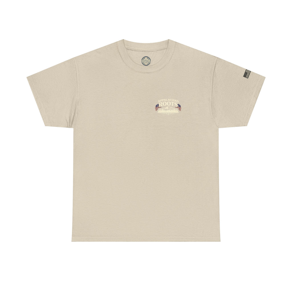 Appalachian Roots T‑Shirt — American Grit Flag Graphic Tee