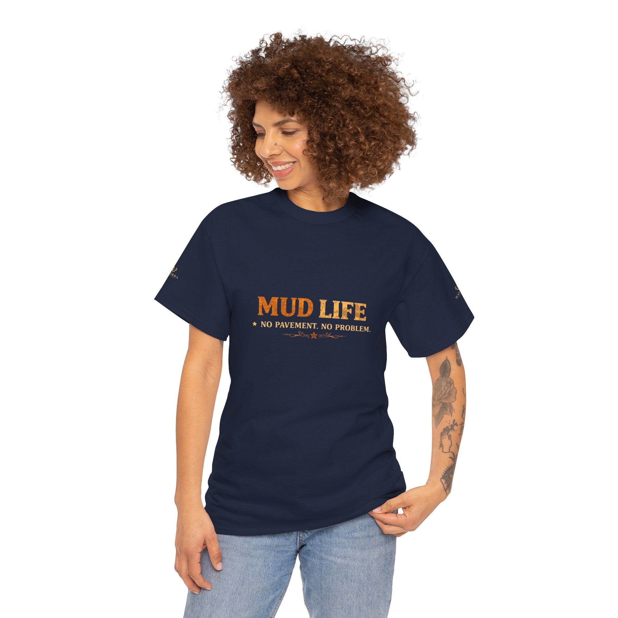 Mud Life Off-Road T-Shirt — American Roots 4x4 Jeep Mudding Graphic Tee