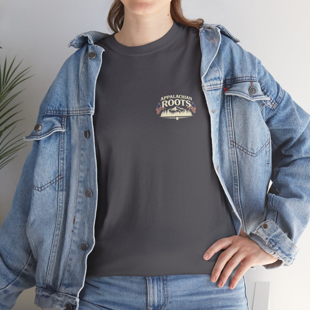 Appalachian Roots T‑Shirt — American Grit Flag Graphic Tee