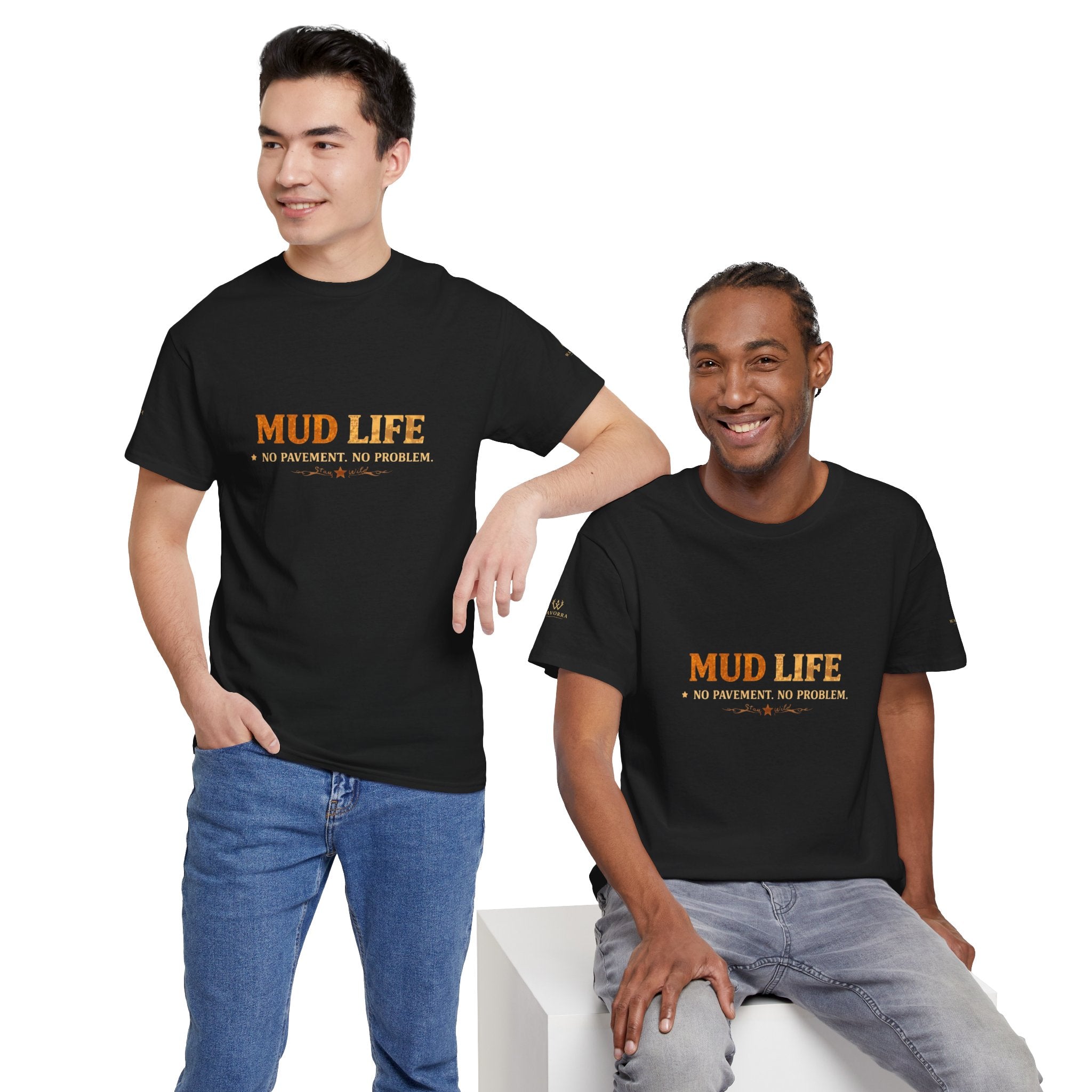 Mud Life Off-Road T-Shirt — American Roots 4x4 Jeep Mudding Graphic Tee