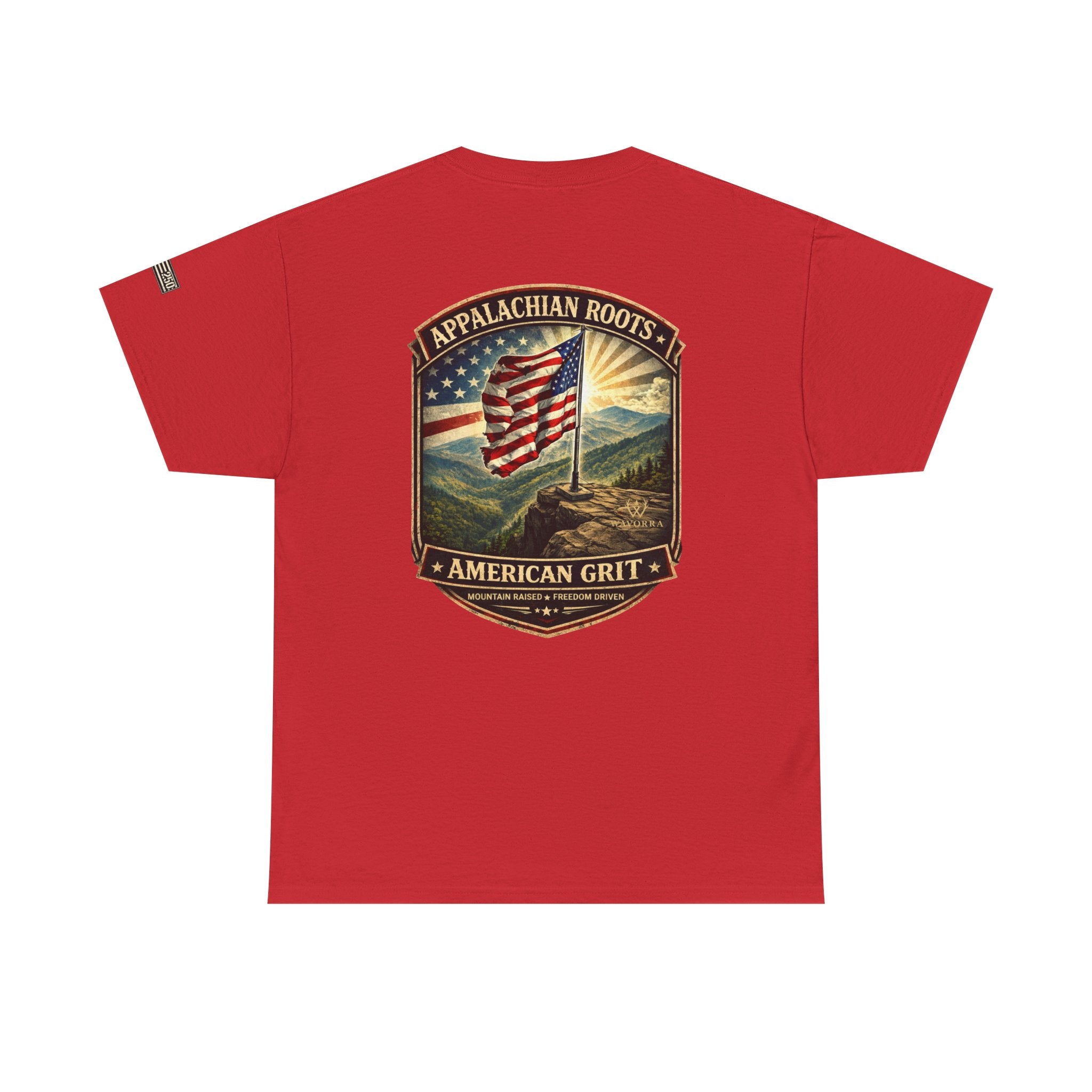 Appalachian Roots T‑Shirt — American Grit Flag Graphic Tee