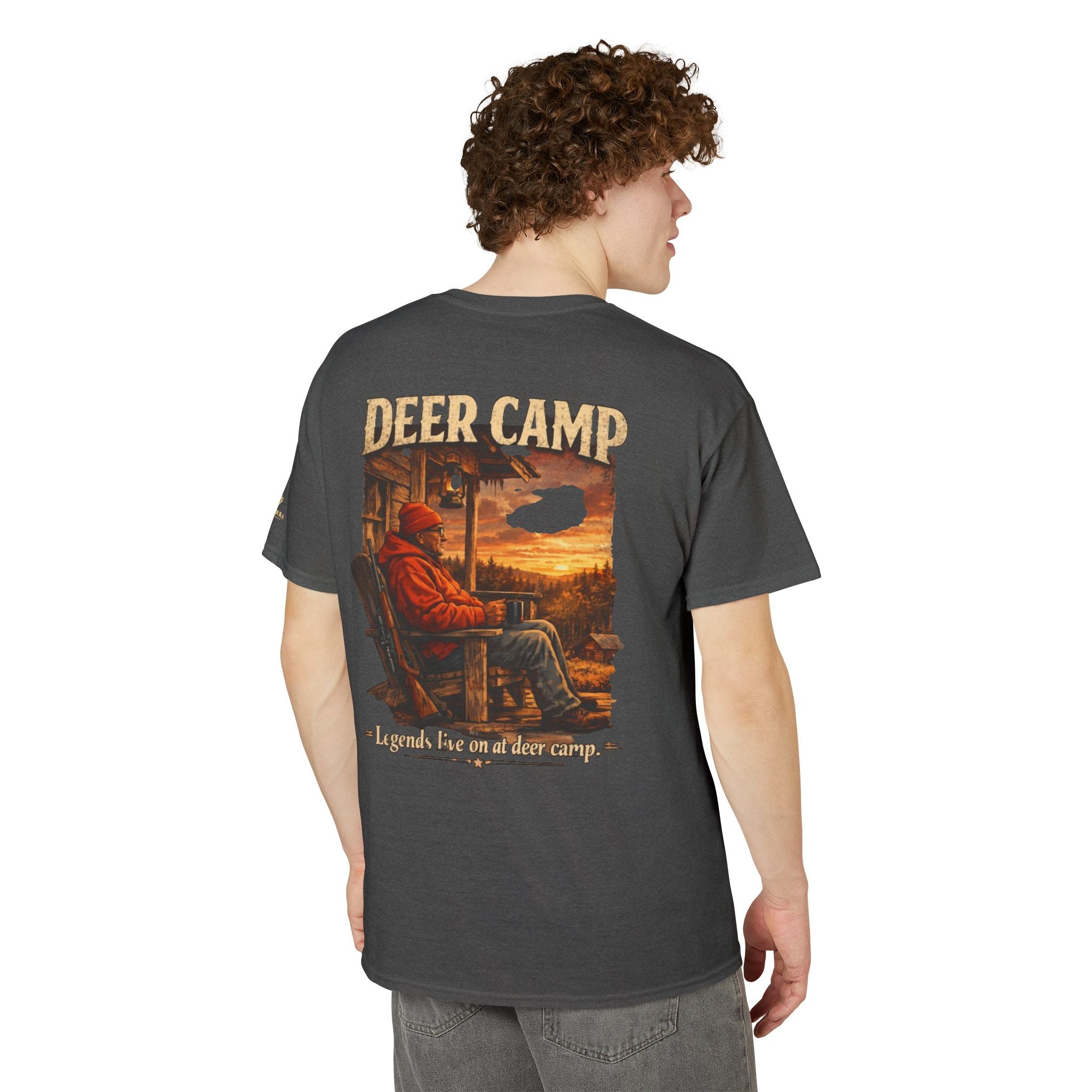 Deer Camp T-Shirt — Vintage Outdoors Hunting Graphic Tee