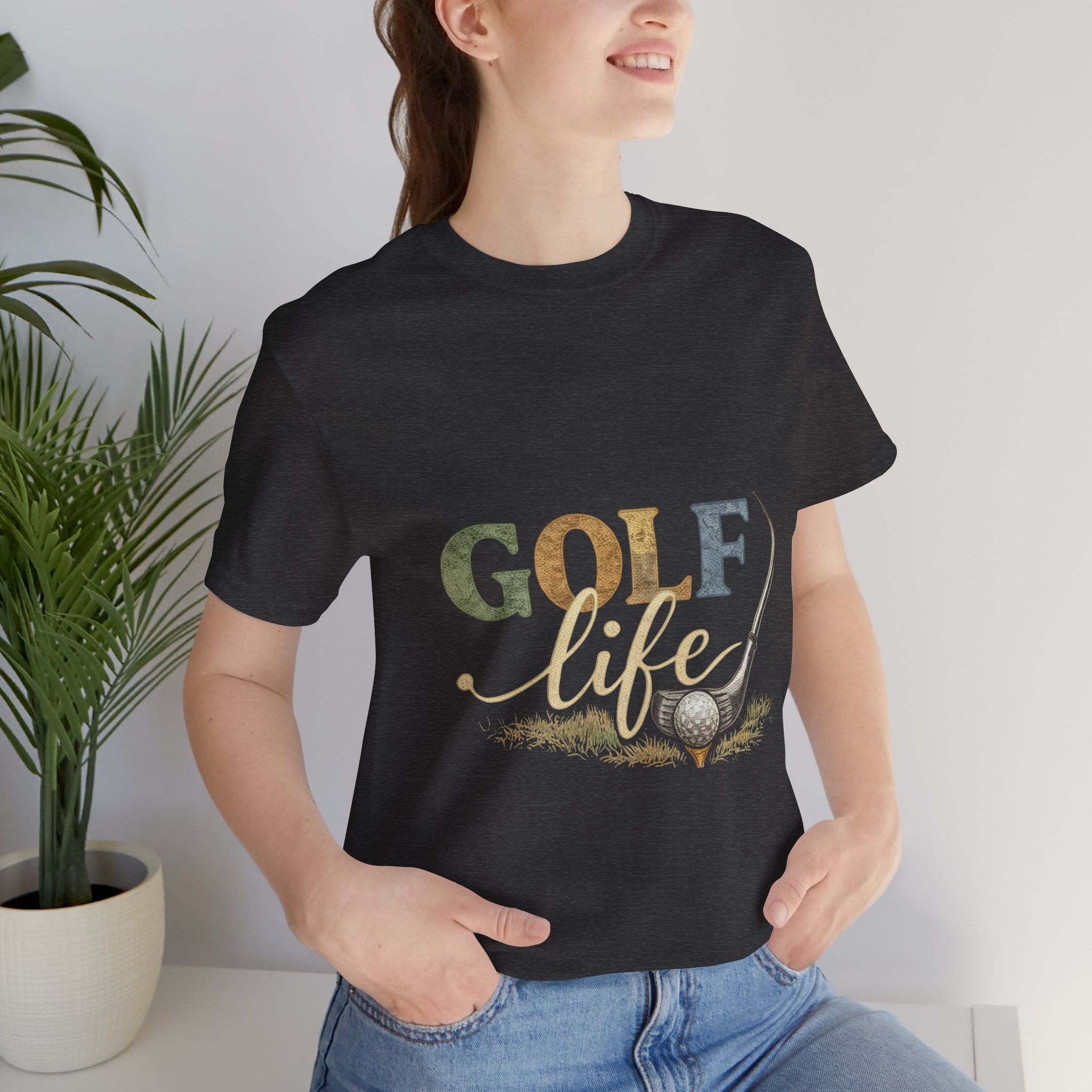 Golf Life T-Shirt — Vintage Golf Club & Ball Tee for Golf Lovers