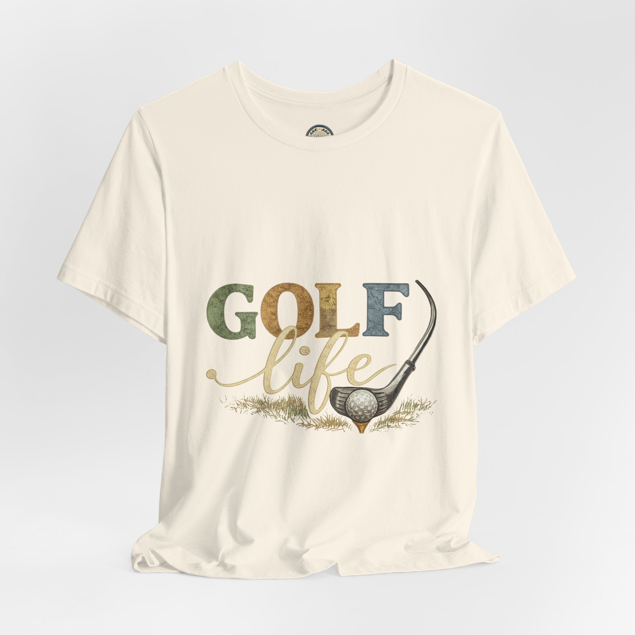 Golf Life T-Shirt — Vintage Golf Club & Ball Tee for Golf Lovers