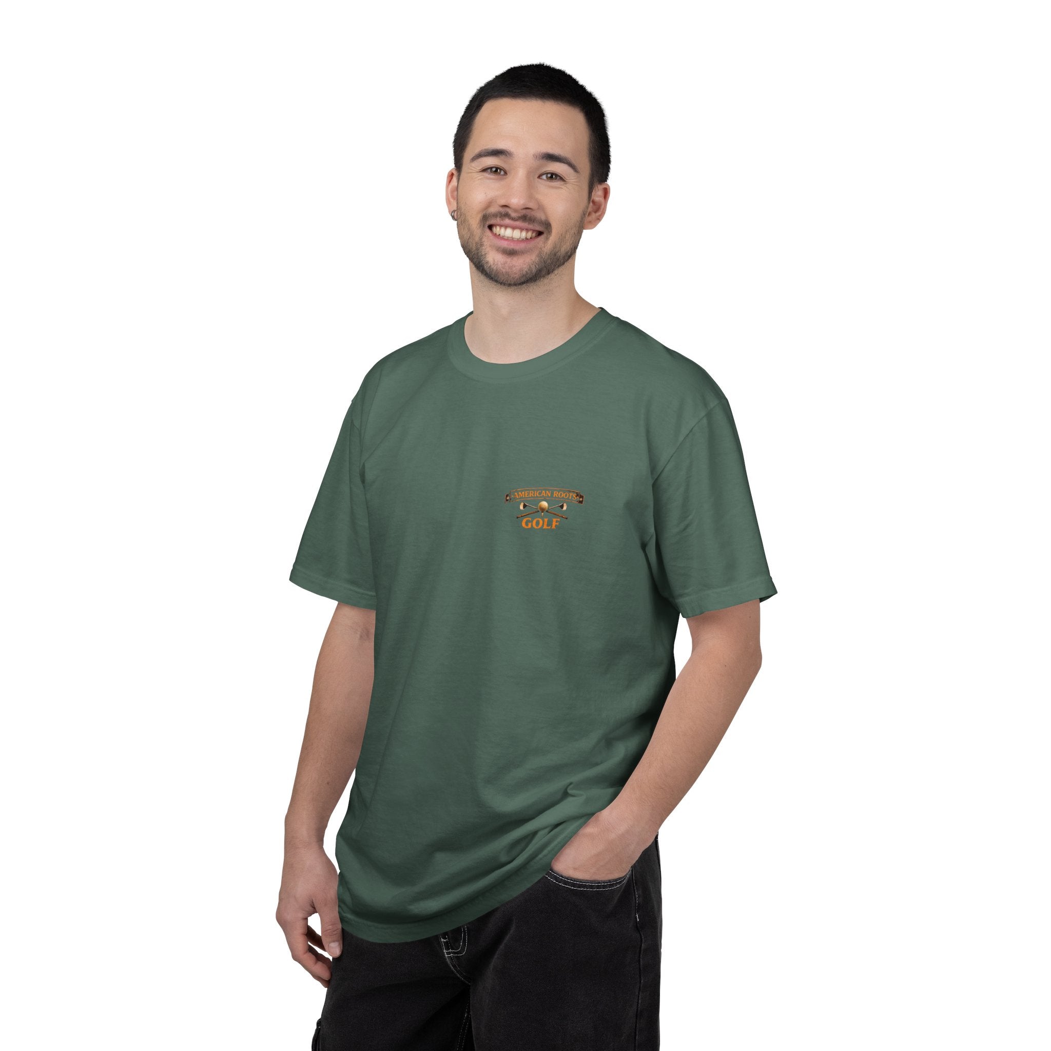 Golf Life T‑Shirt — "American Roots" Vintage Golf Scene Tee