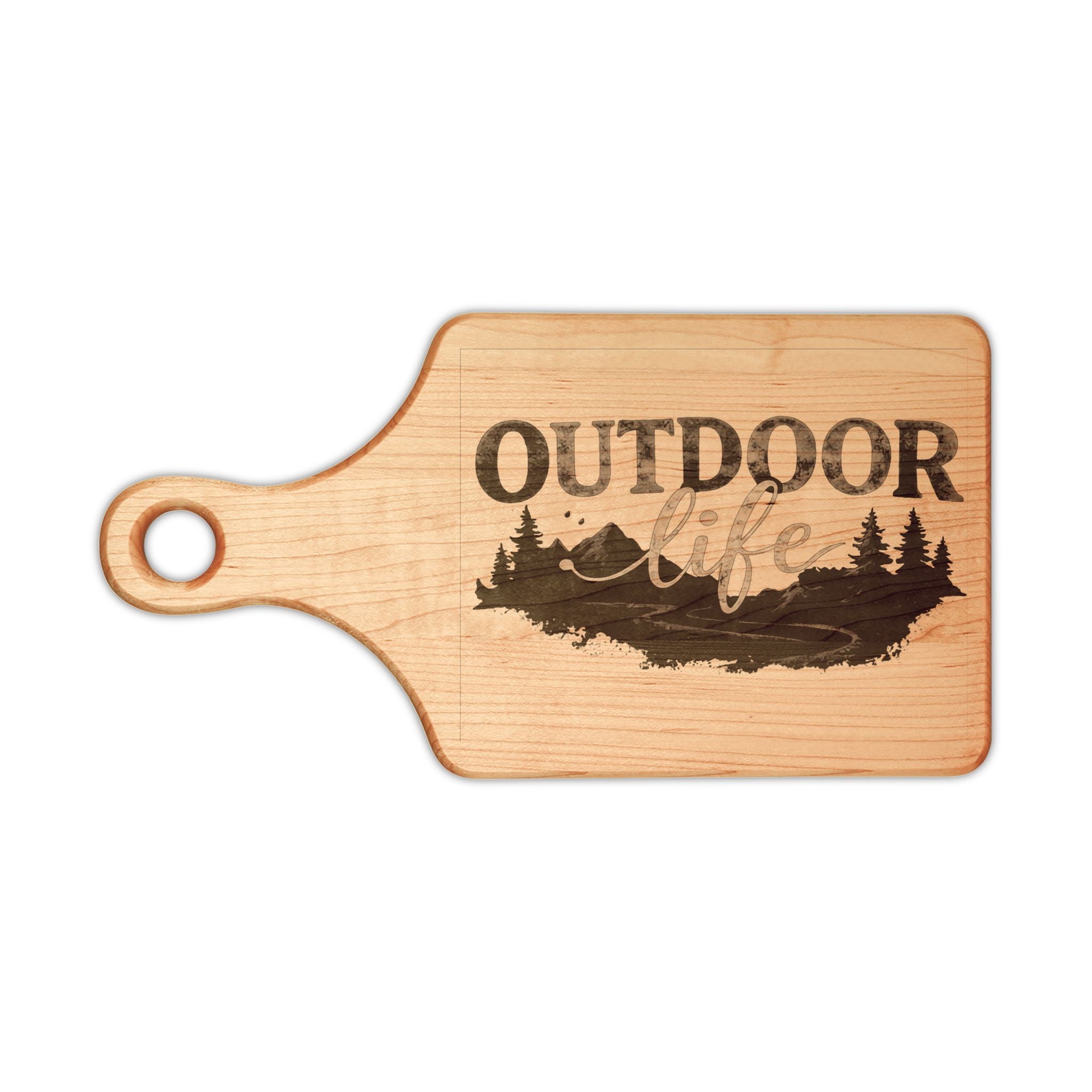 Outdoor Life Engraved Wood Cutting Board