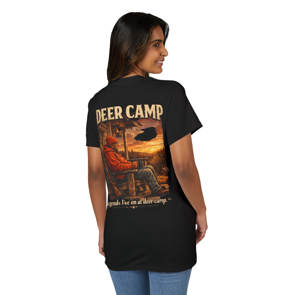 Deer Camp T-Shirt — Vintage Outdoors Hunting Graphic Tee