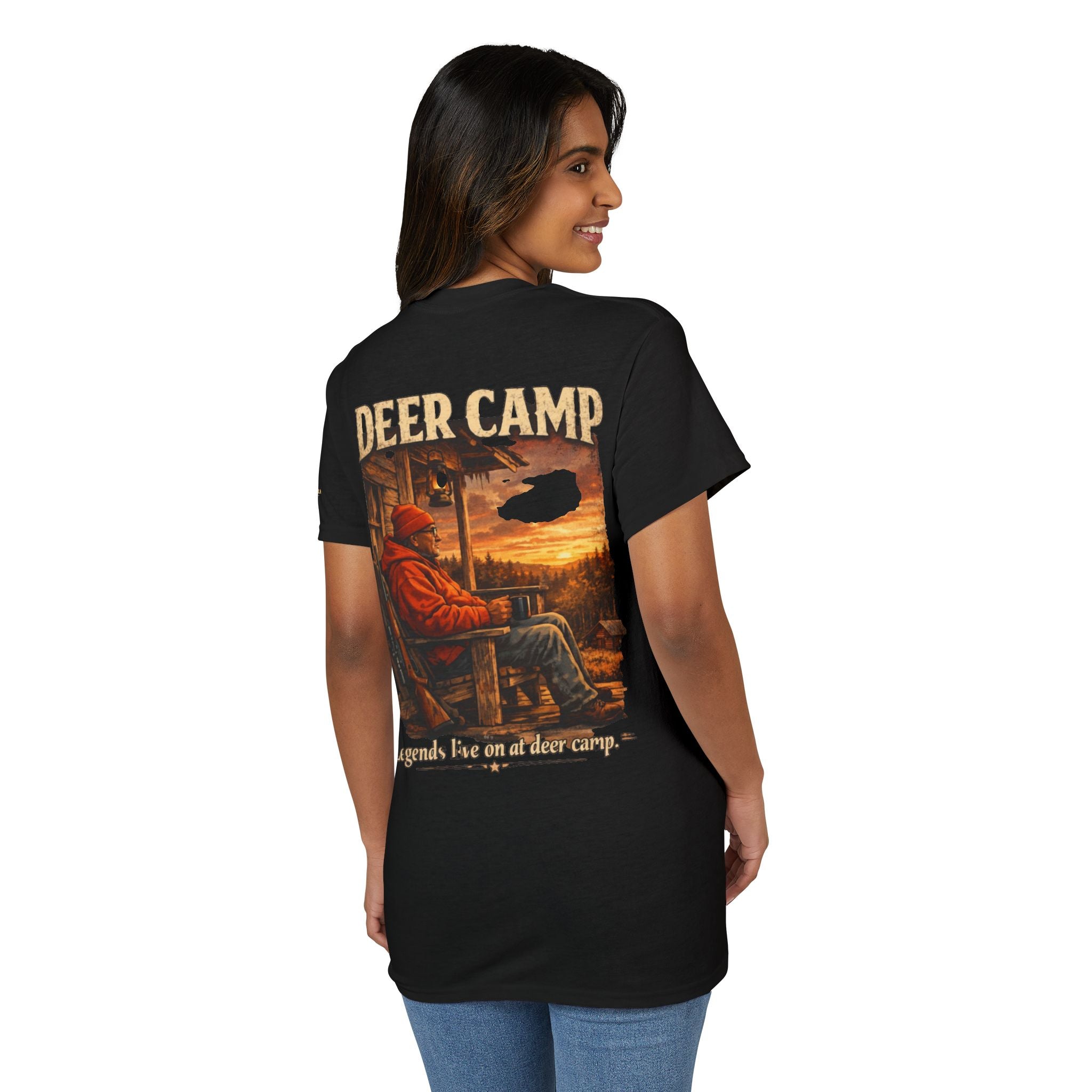 Deer Camp T-Shirt — Vintage Outdoors Hunting Graphic Tee