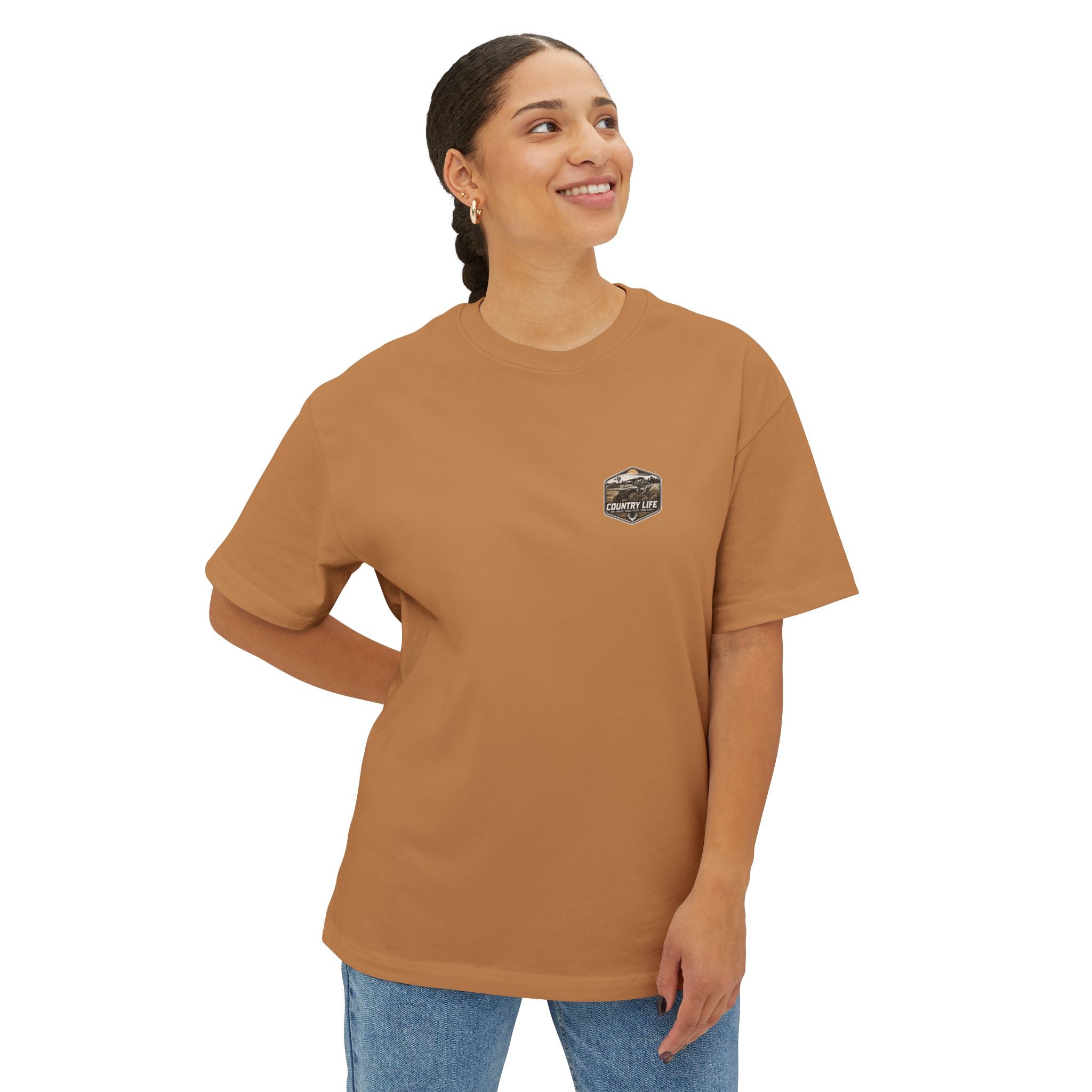 Country Life Tee — "Backwoods Raised" Graphic Shirt