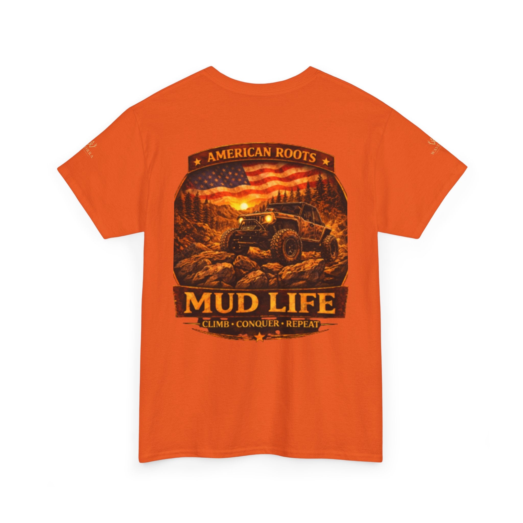 Mud Life Off-Road T-Shirt — American Roots 4x4 Jeep Mudding Graphic Tee