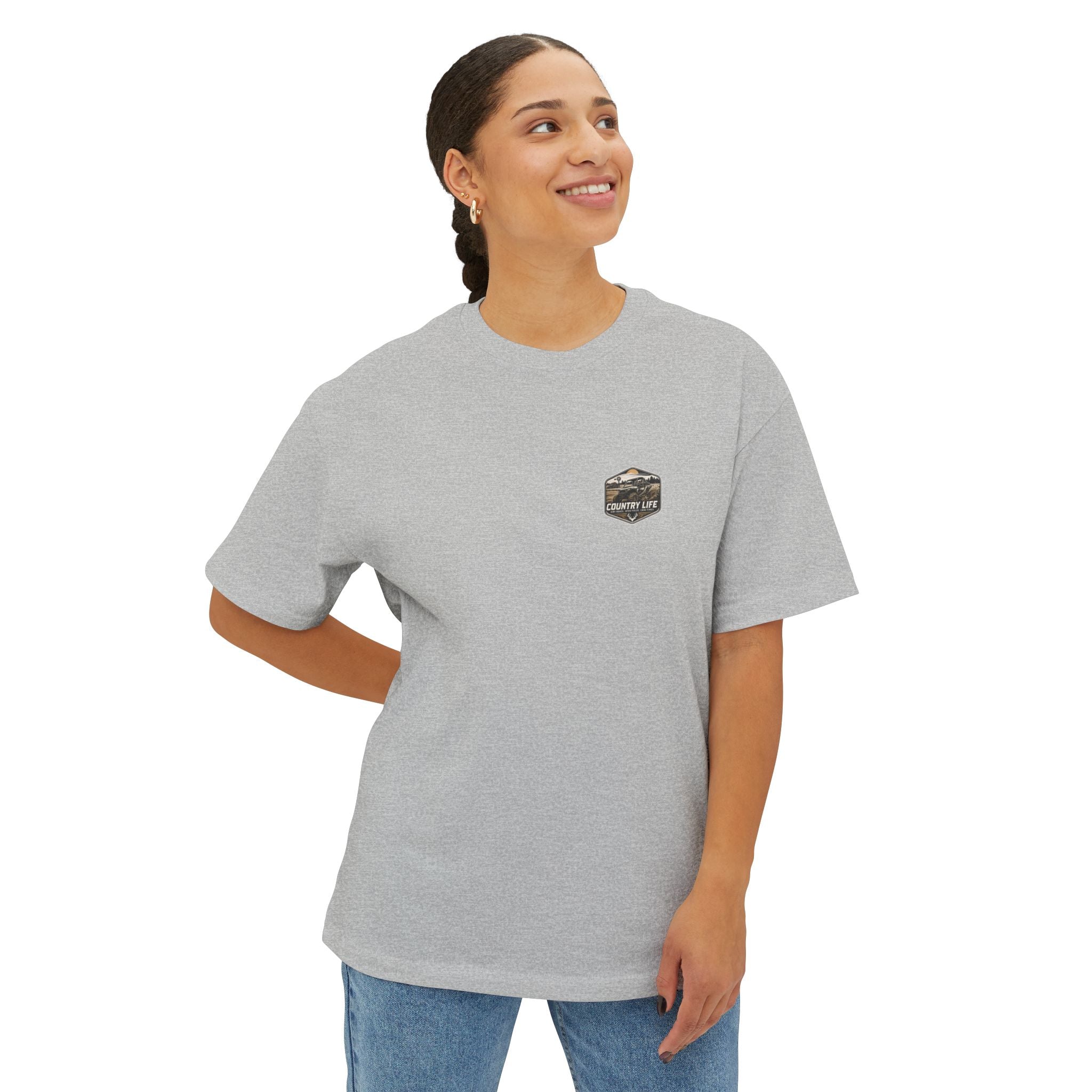 Country Life Tee — "Backwoods Raised" Graphic Shirt