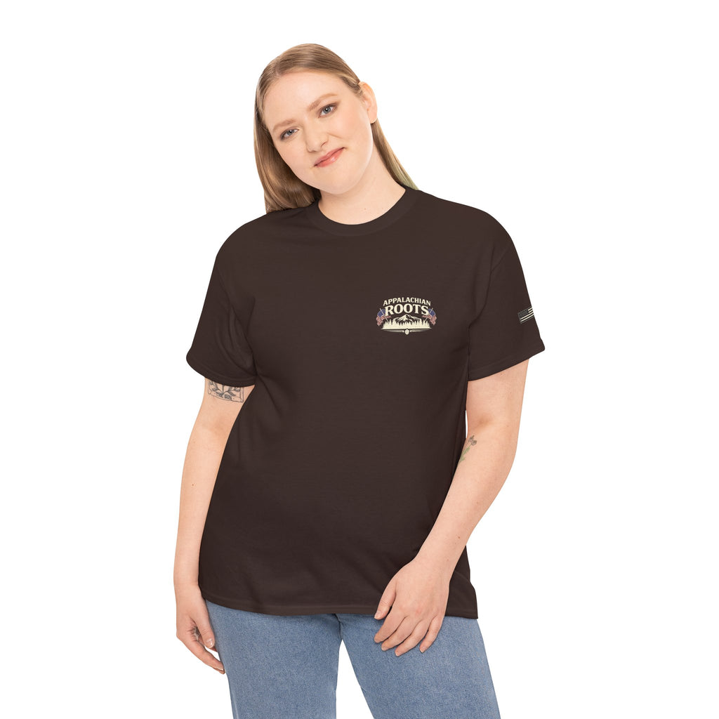Appalachian Roots T‑Shirt — American Grit Flag Graphic Tee