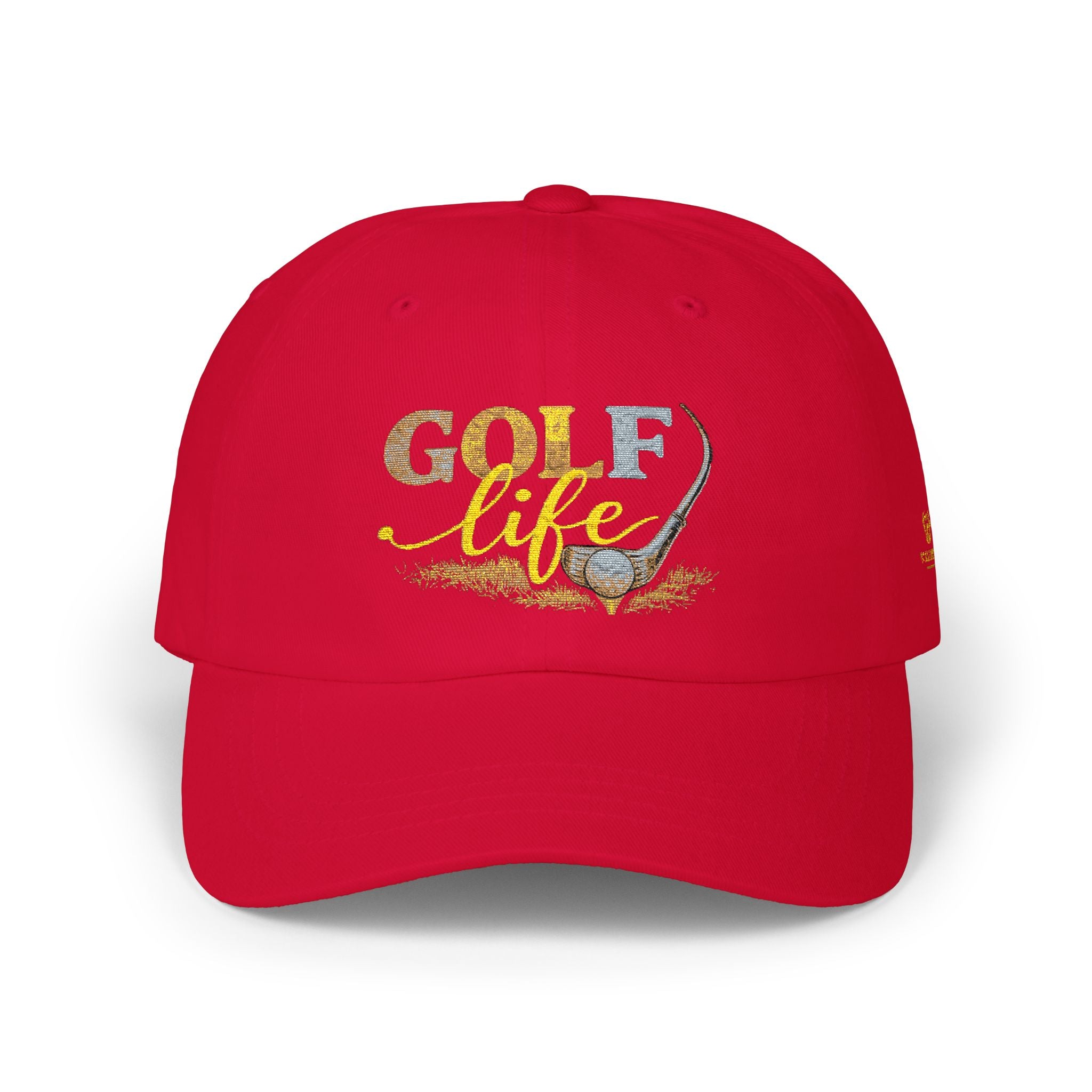 Golf Life Dad Cap — Embroidered Golf Club & Ball Hat