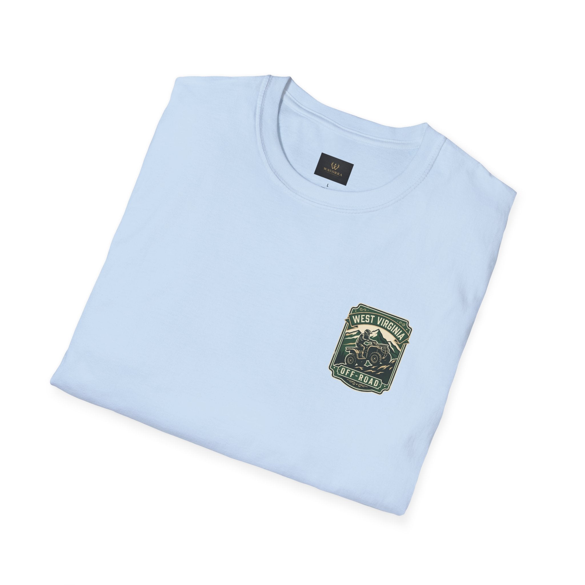 West Virginia Off-Road T-Shirt — "Mountain Raised" ATV Graphic