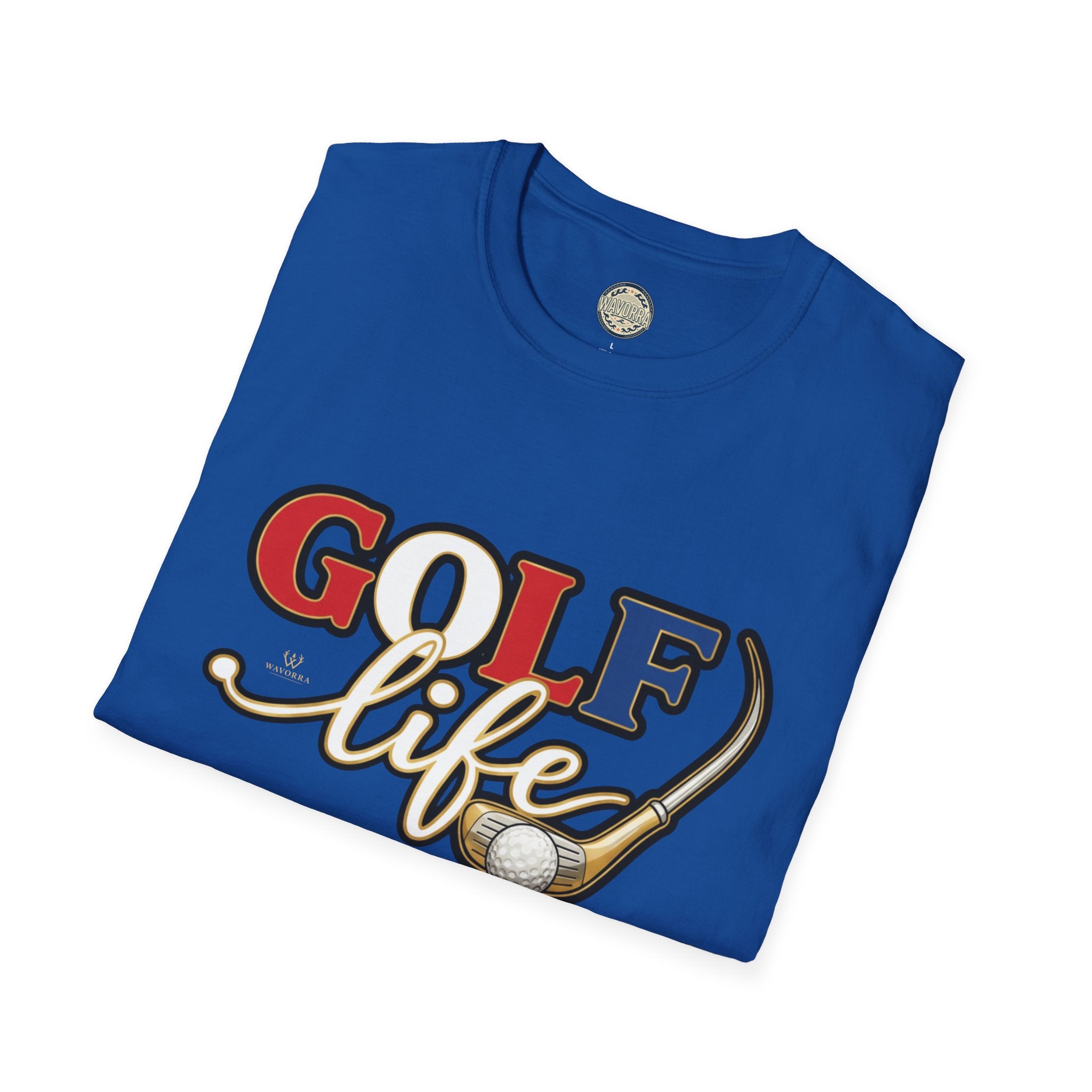 Golf Life T-Shirt — Retro Golf Club & Ball Design