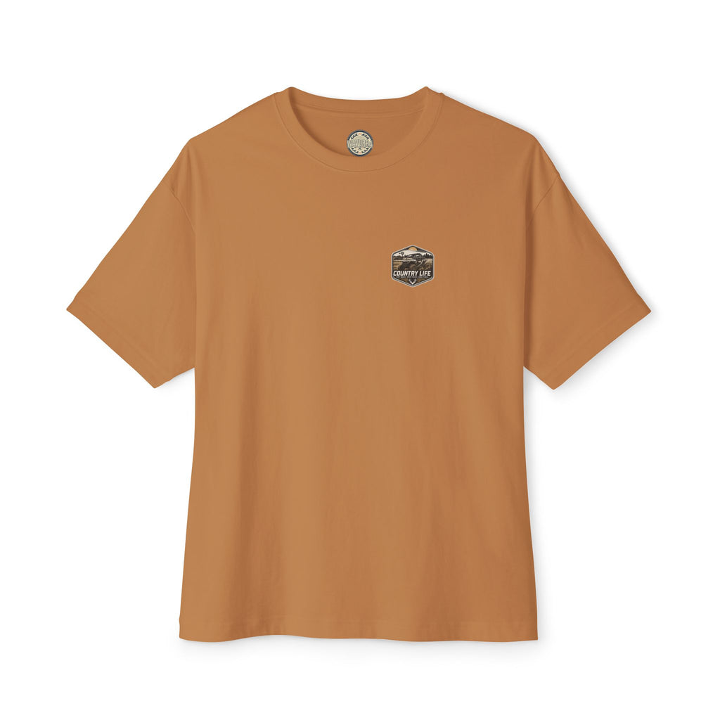 Country Life Tee — "Backwoods Raised" Graphic Shirt