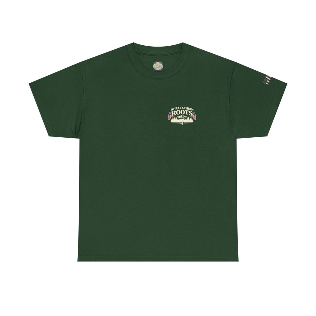 Appalachian Roots T‑Shirt — American Grit Flag Graphic Tee