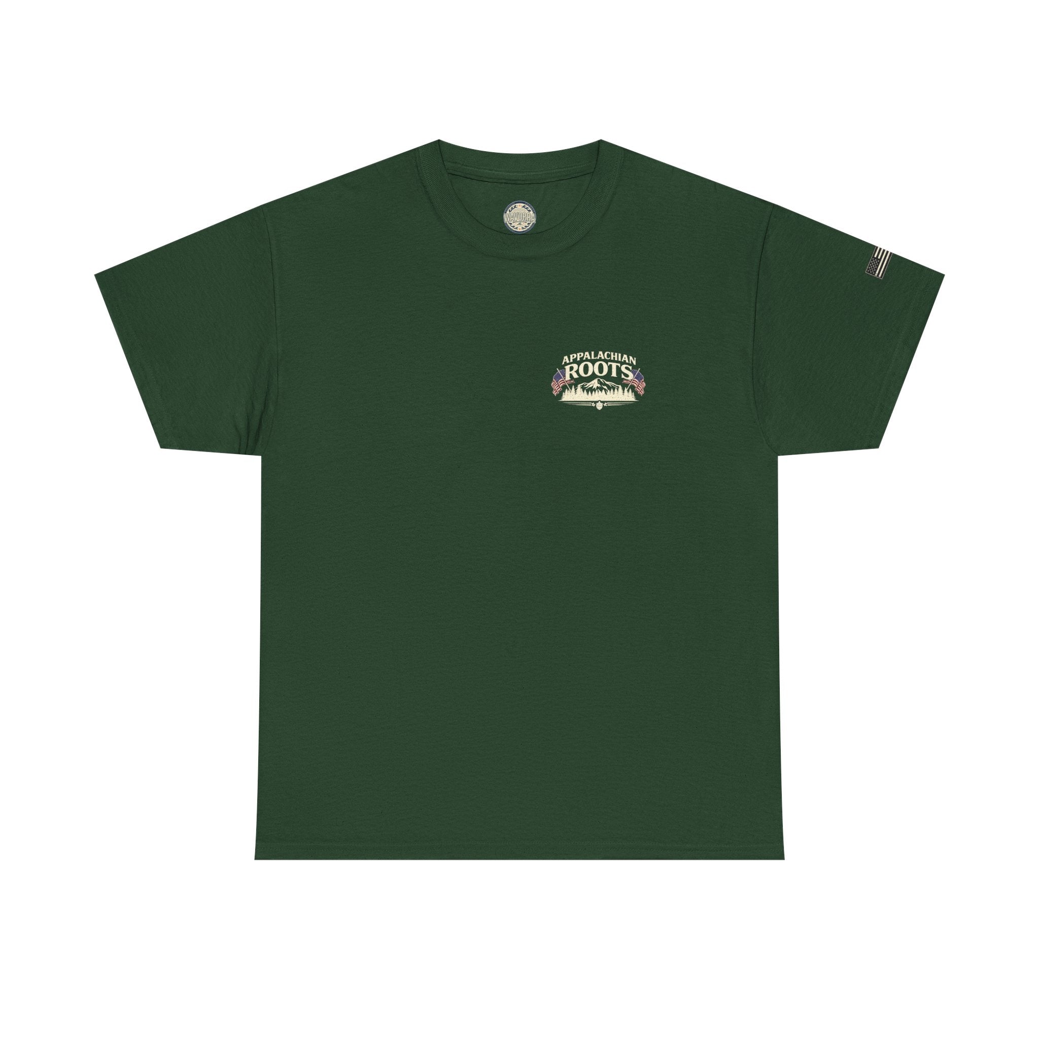 Appalachian Roots T‑Shirt — American Grit Flag Graphic Tee