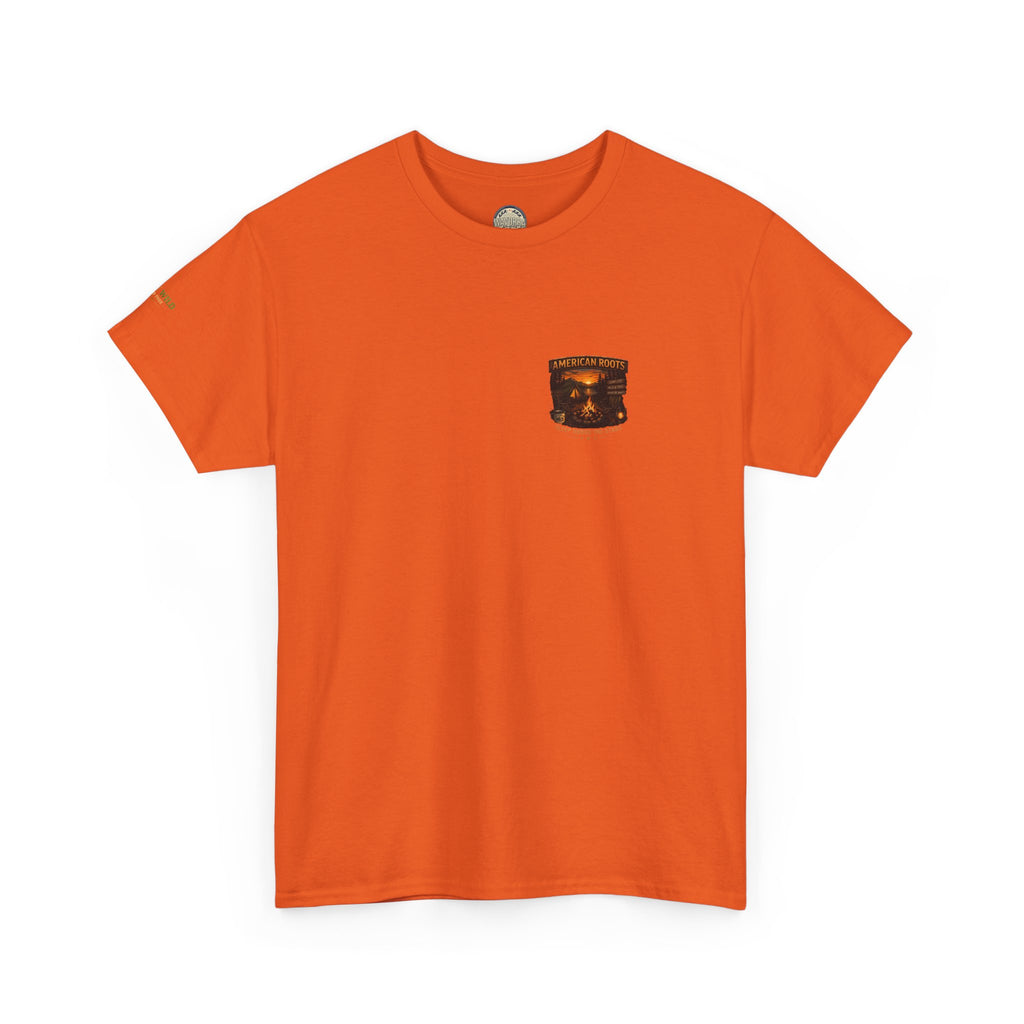 Camping T-Shirt — "American Roots: Sleep Under the Stars" Outdoor Tee