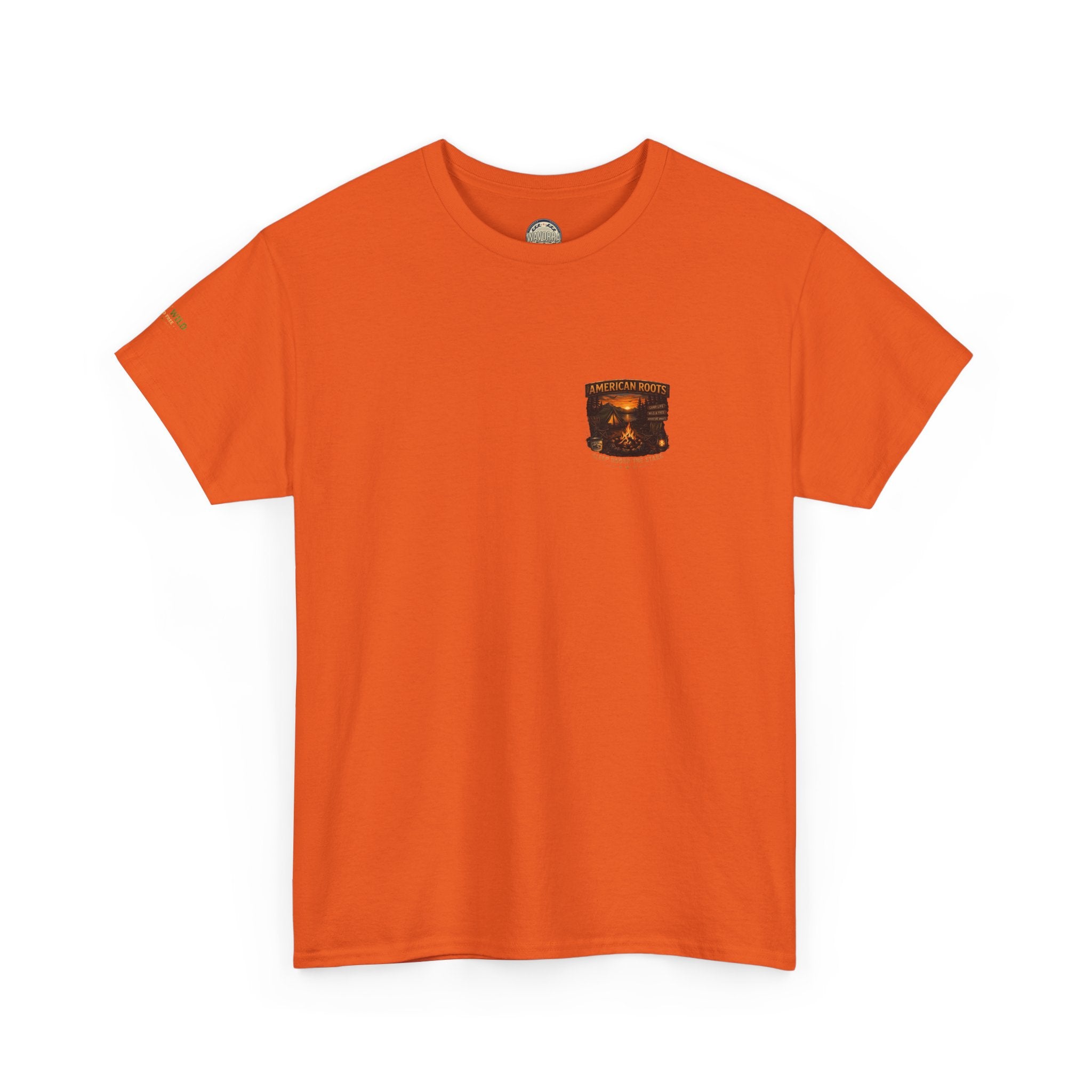 Camping T-Shirt — "American Roots: Sleep Under the Stars" Outdoor Tee