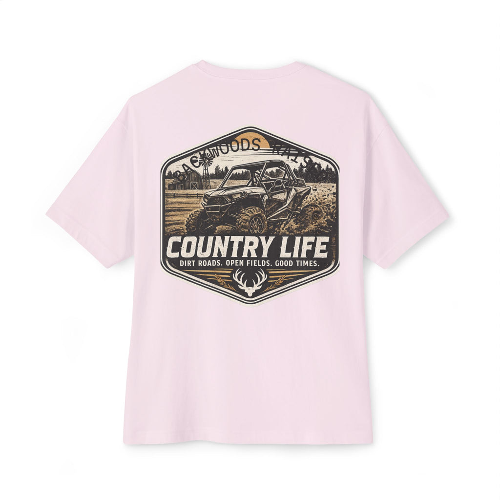 Country Life Tee — "Backwoods Raised" Graphic Shirt