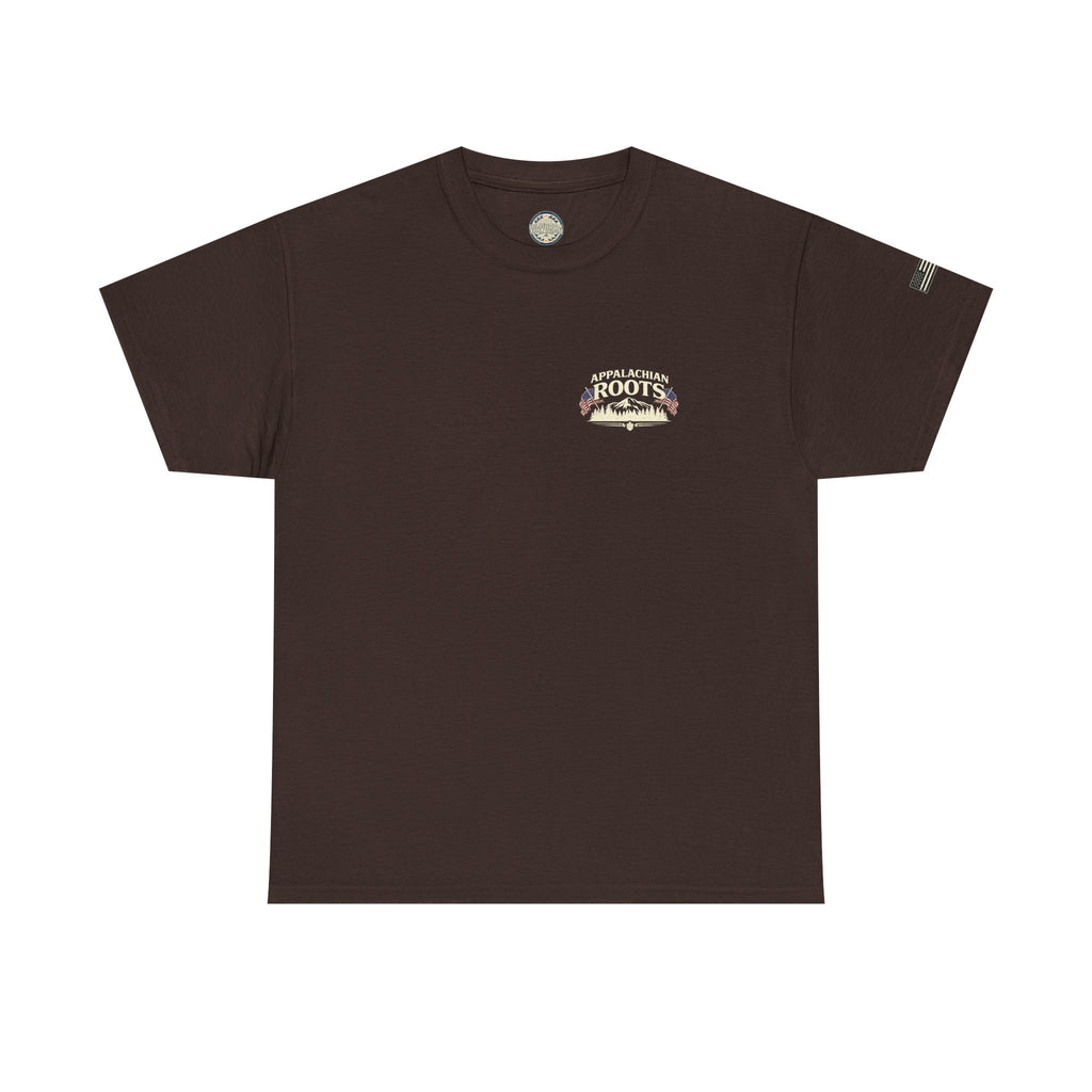 Appalachian Roots T‑Shirt — American Grit Flag Graphic Tee