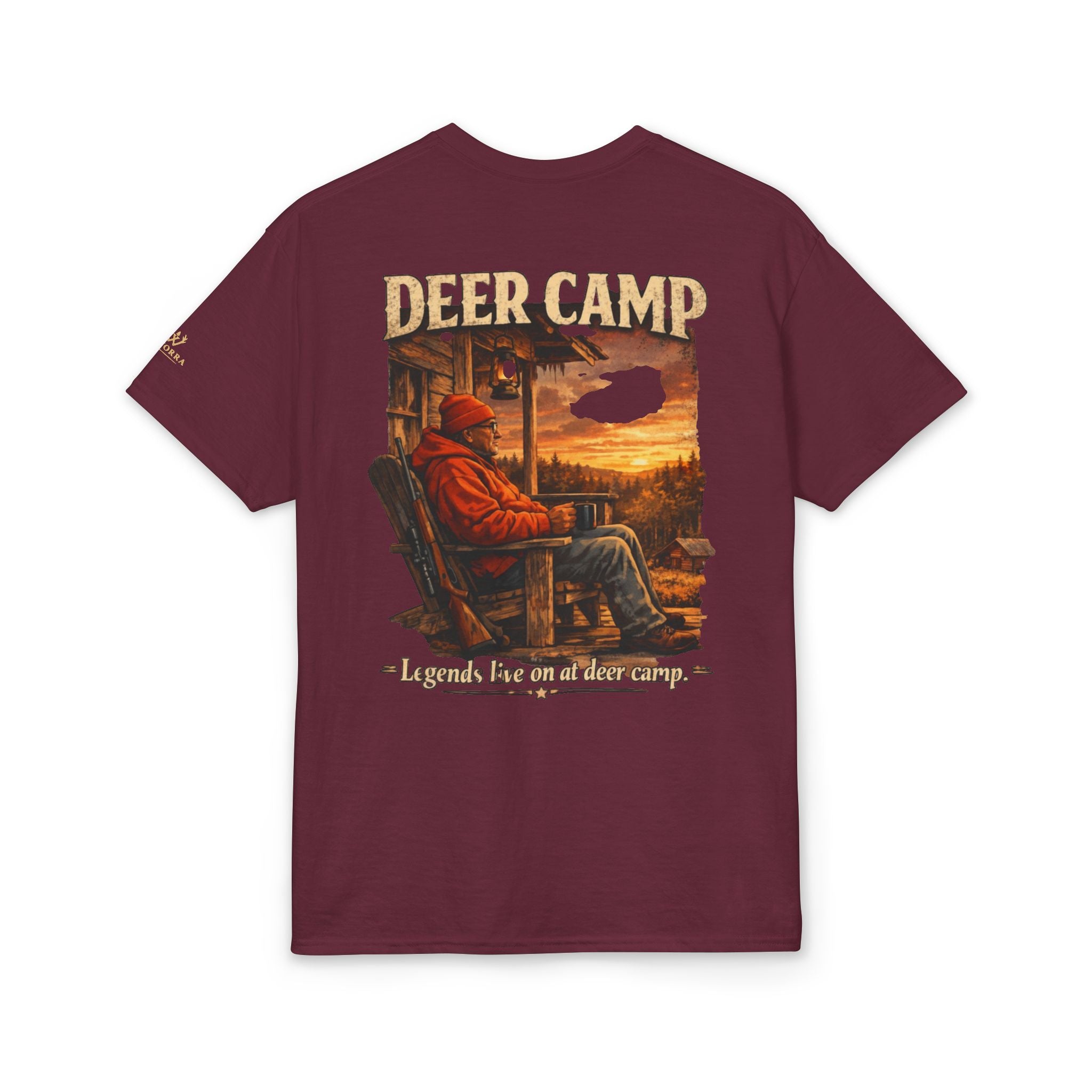 Deer Camp T-Shirt — Vintage Outdoors Hunting Graphic Tee