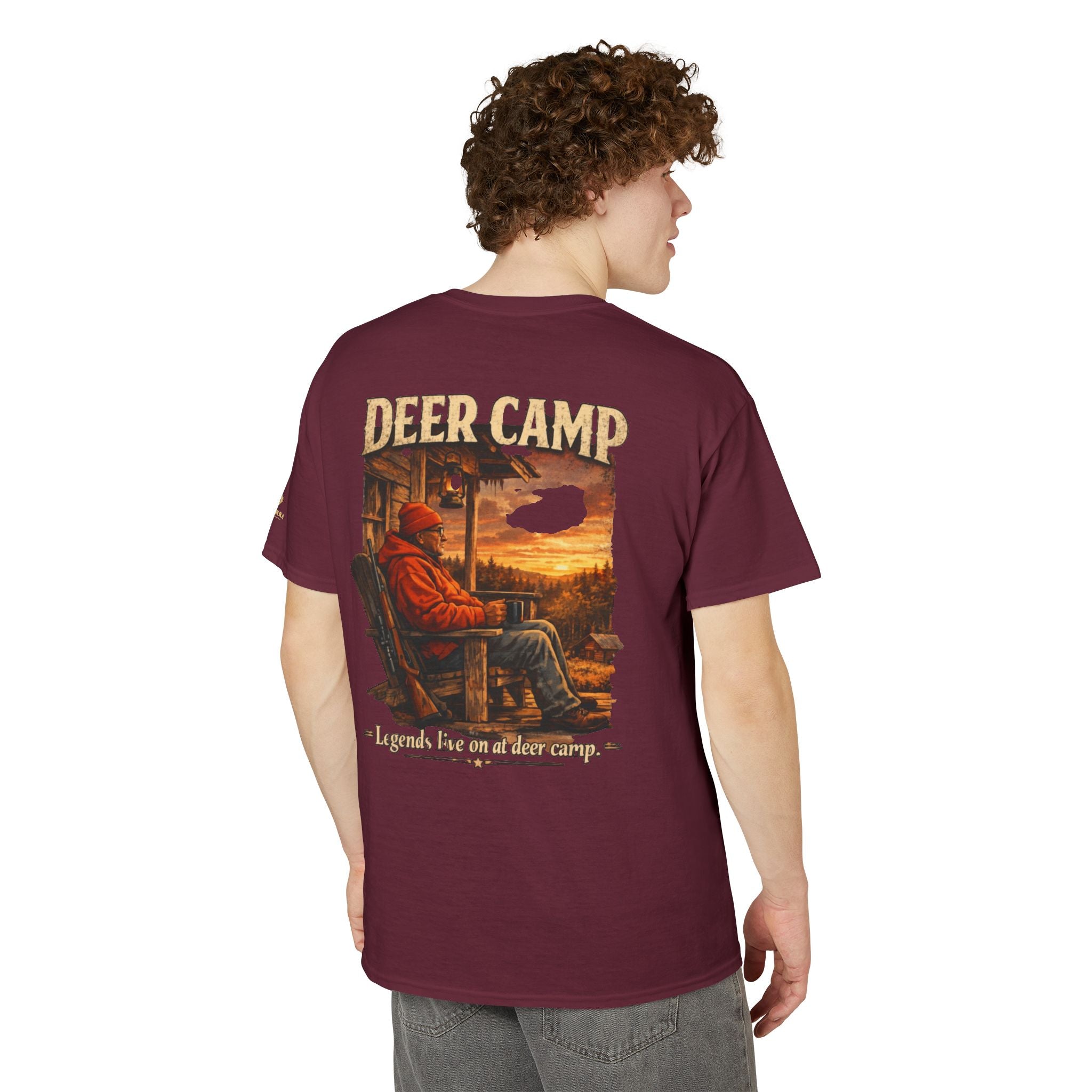 Deer Camp T-Shirt — Vintage Outdoors Hunting Graphic Tee