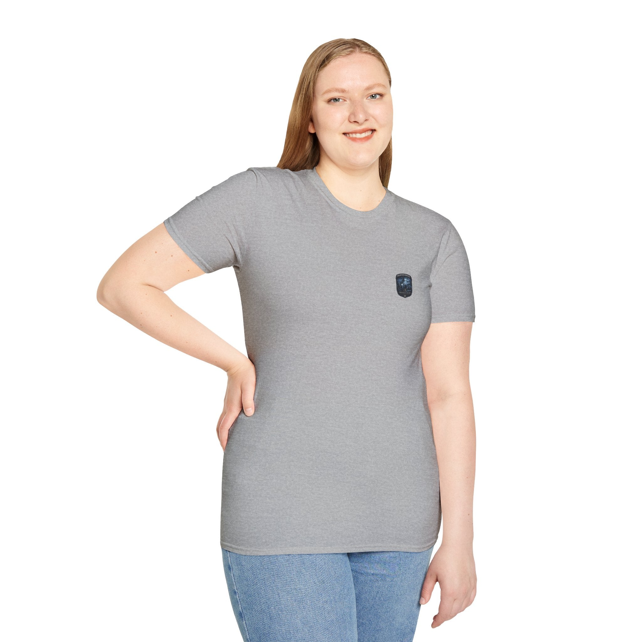 Mountain Raised T-Shirt — Proud Blue Collar Workwear Graphic