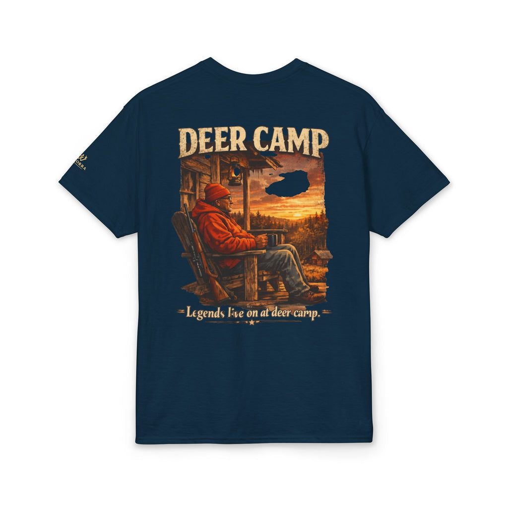 Deer Camp T-Shirt — Vintage Outdoors Hunting Graphic Tee