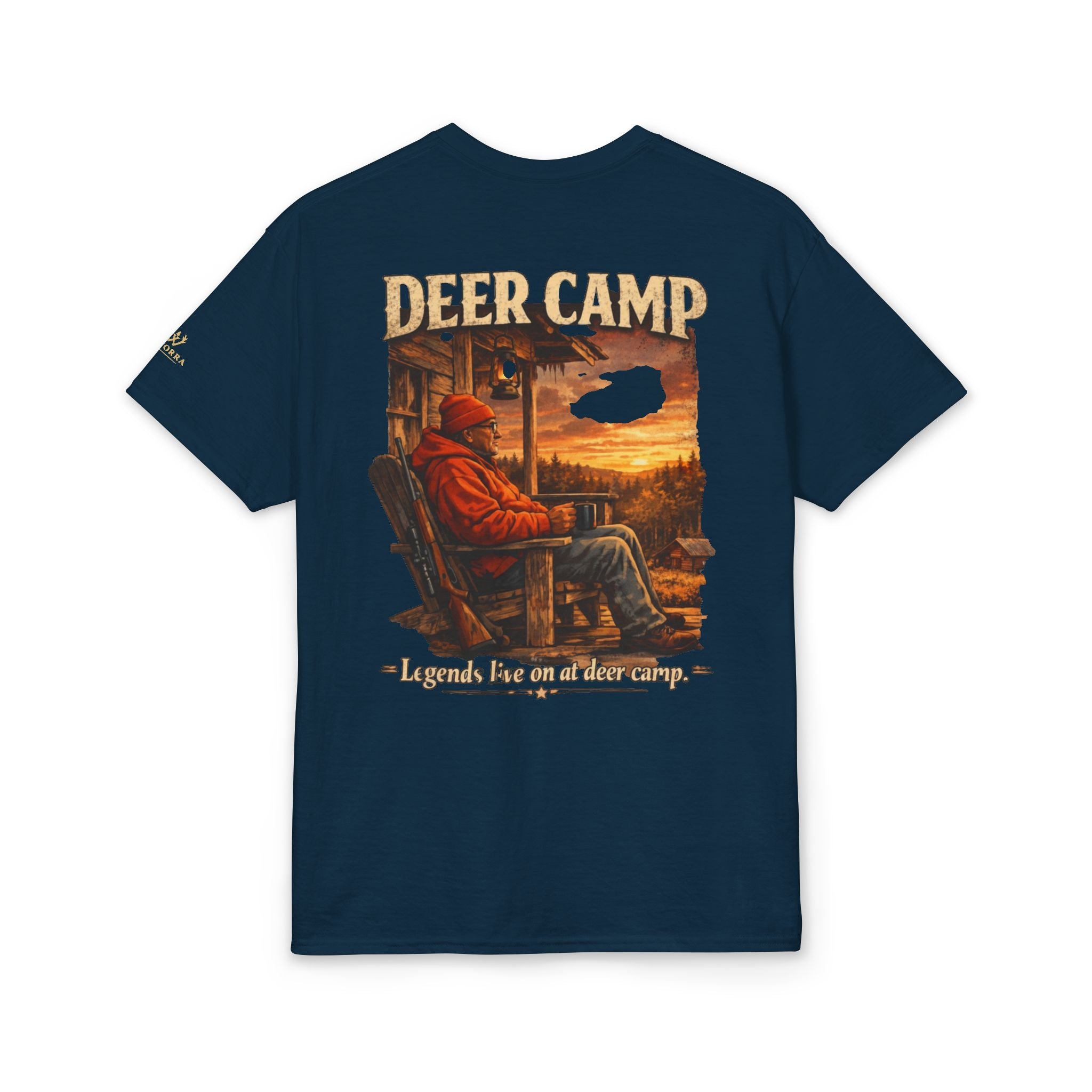 Deer Camp T-Shirt — Vintage Outdoors Hunting Graphic Tee