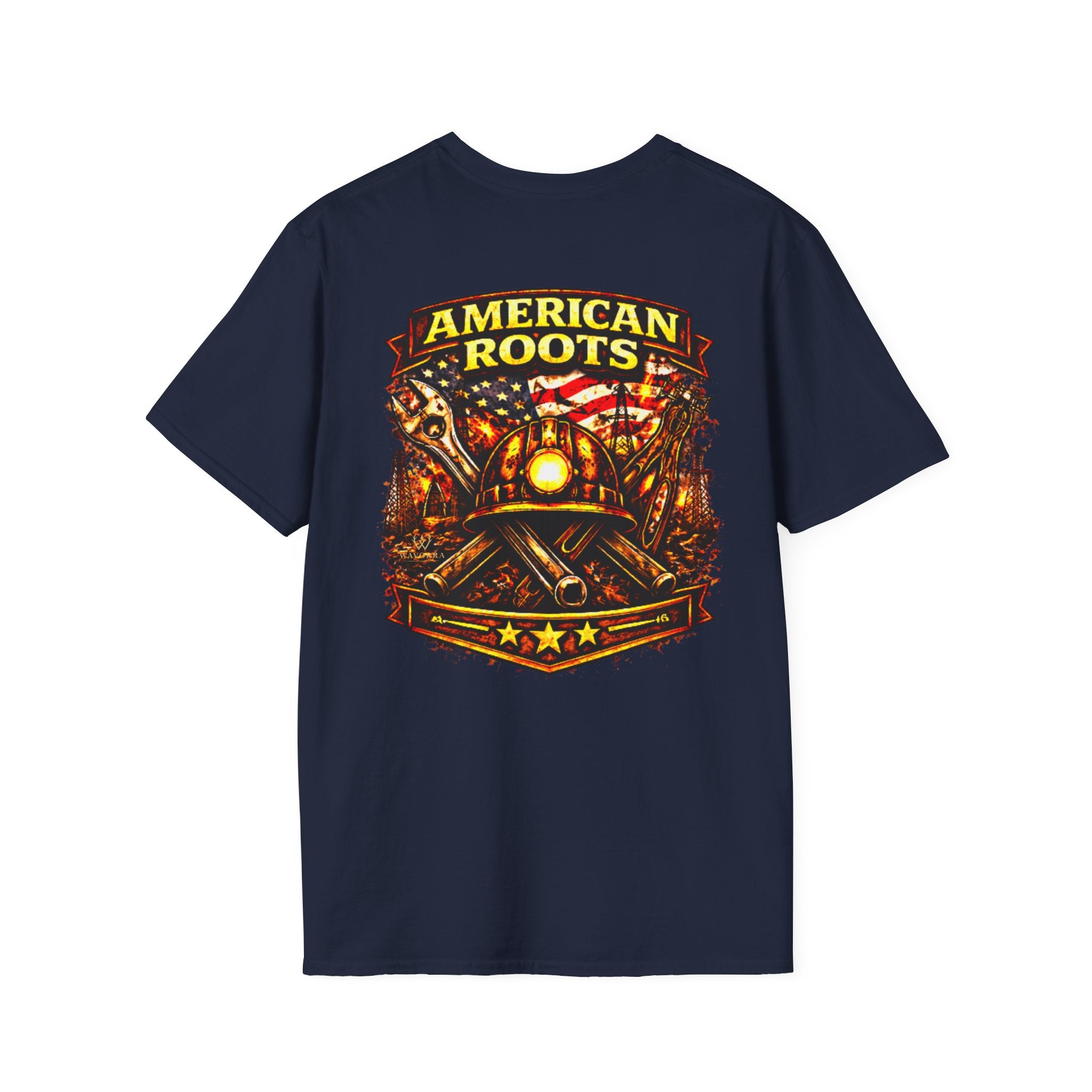 T-Shirt — American Roots Motorcycle Graphic Tee