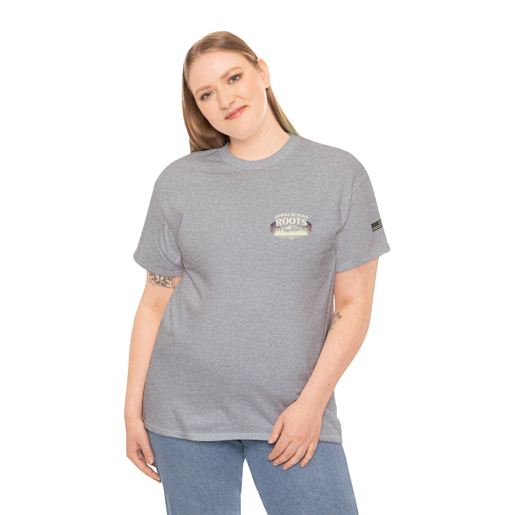 Appalachian Roots T‑Shirt — American Grit Flag Graphic Tee