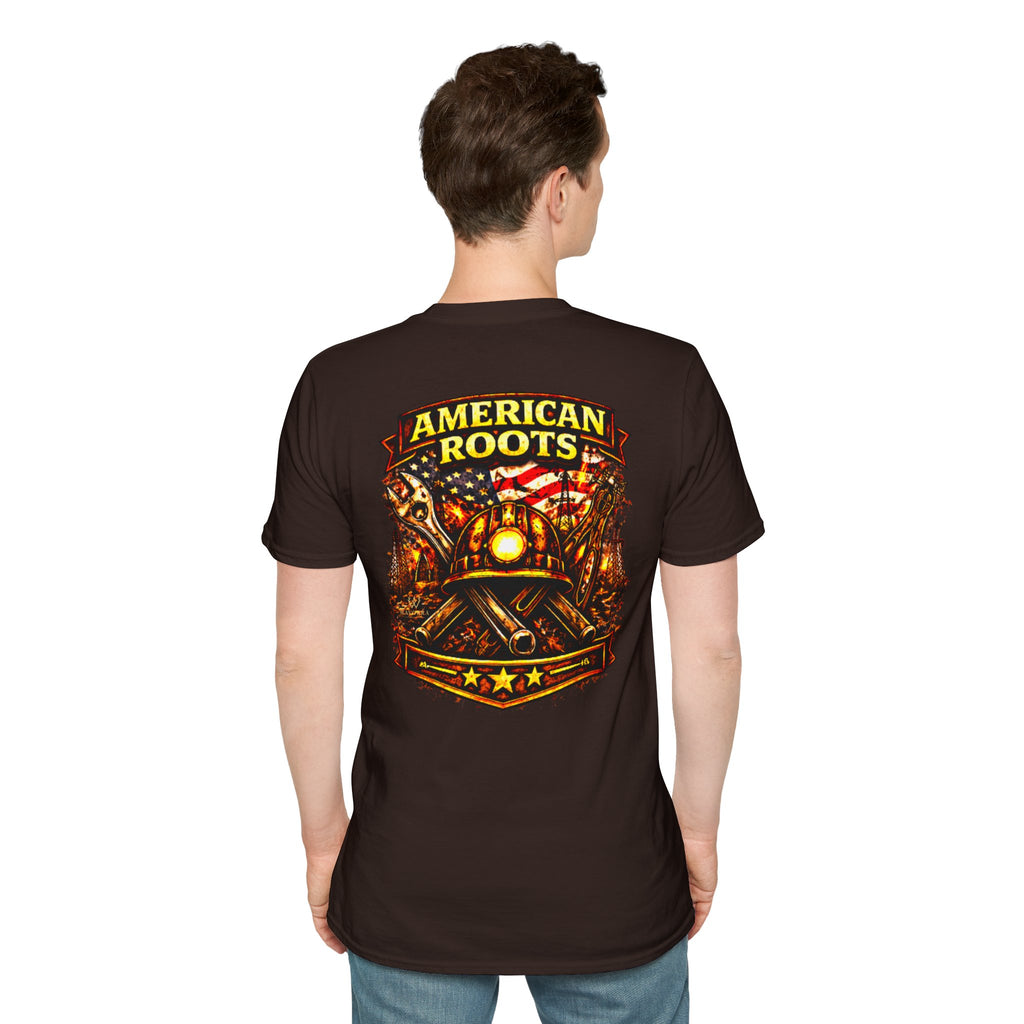 T-Shirt — American Roots Motorcycle Graphic Tee