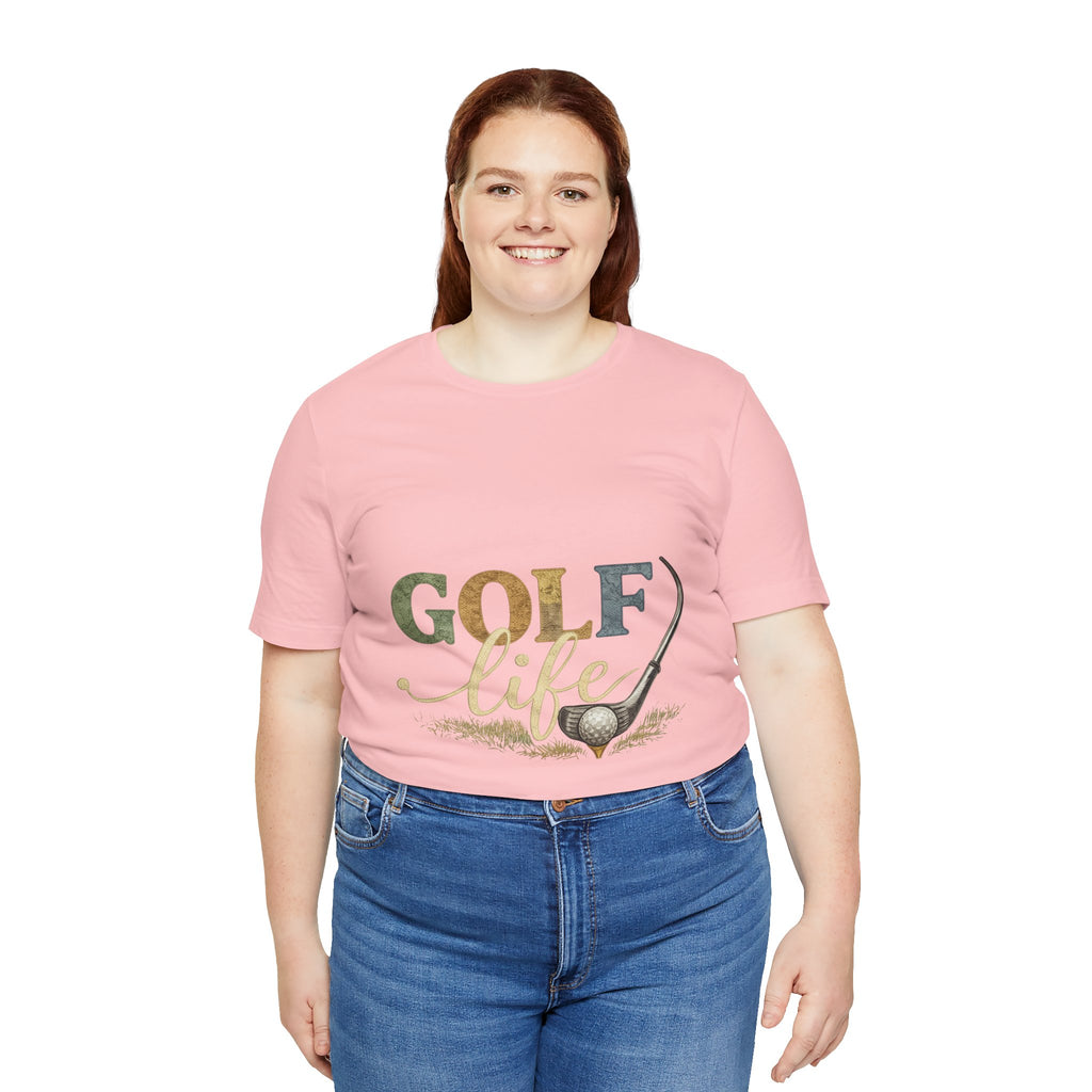 Golf Life T-Shirt — Vintage Golf Club & Ball Tee for Golf Lovers