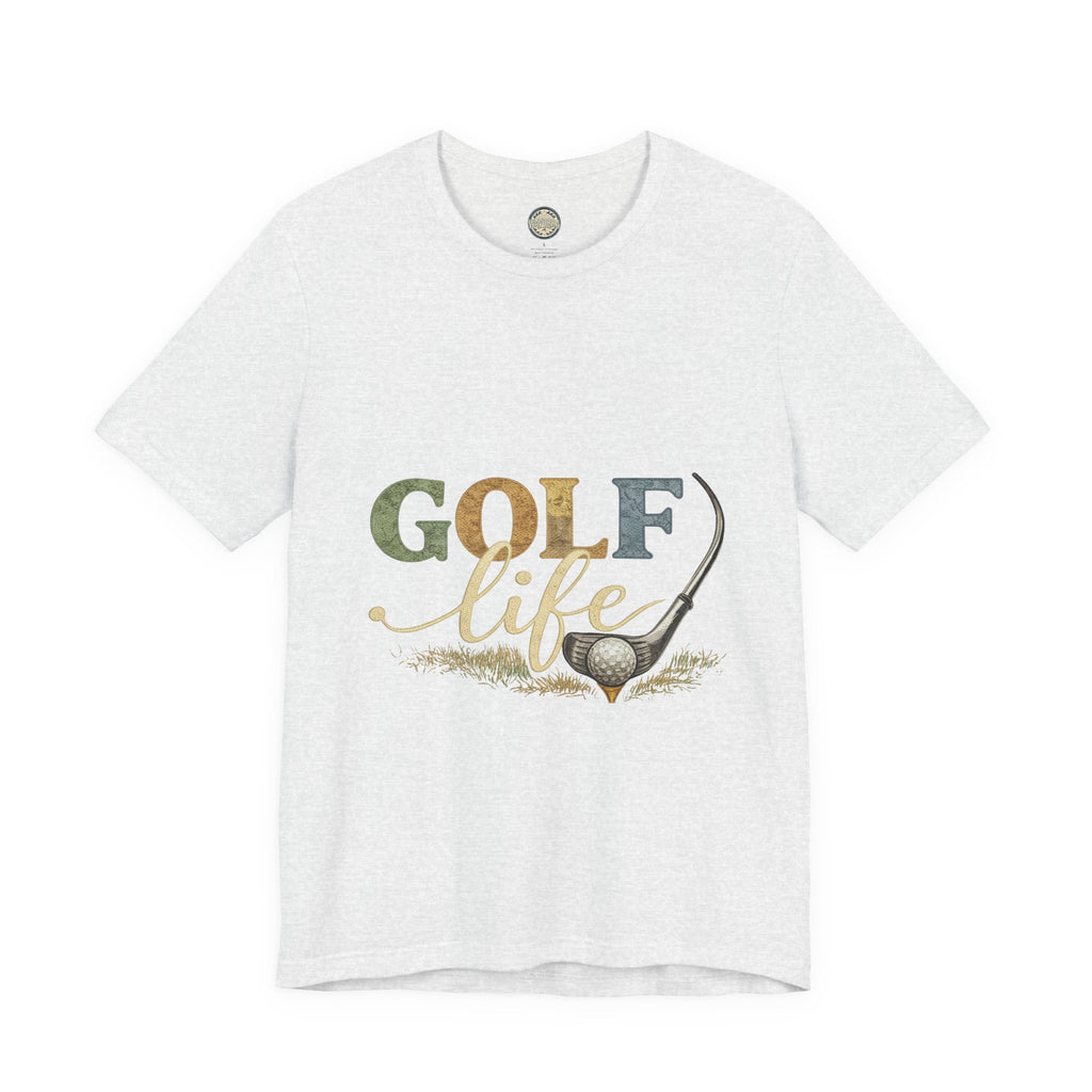 Golf Life T-Shirt — Vintage Golf Club & Ball Tee for Golf Lovers