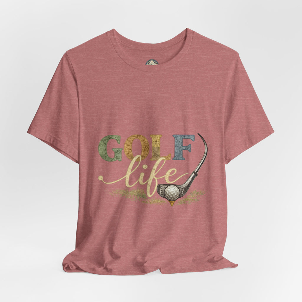 Golf Life T-Shirt — Vintage Golf Club & Ball Tee for Golf Lovers