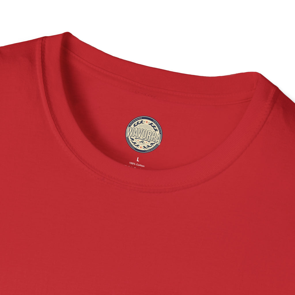 Blue Collar T-Shirt — "Built Not Born" American Flag Work Tee