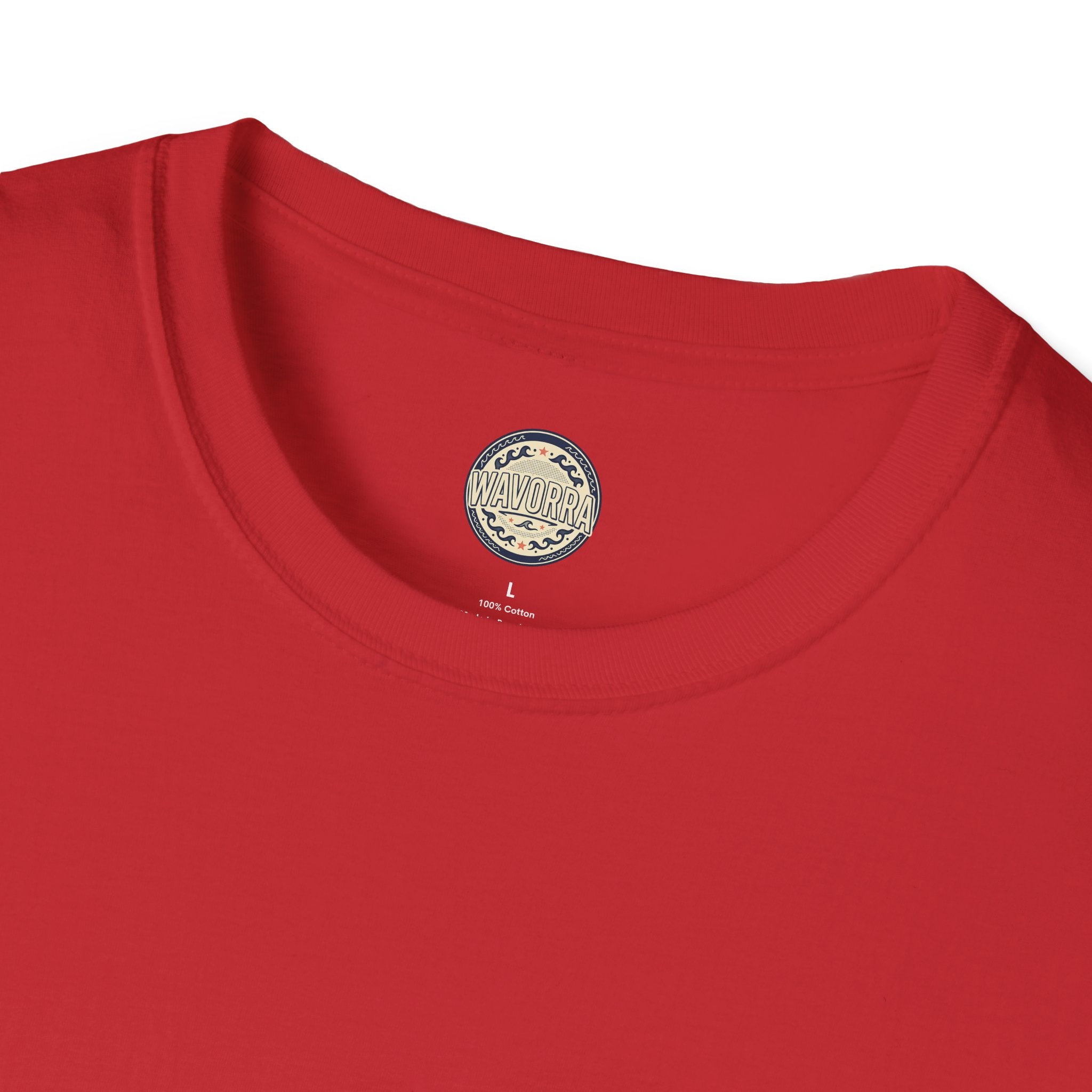 Blue Collar T-Shirt — "Built Not Born" American Flag Work Tee
