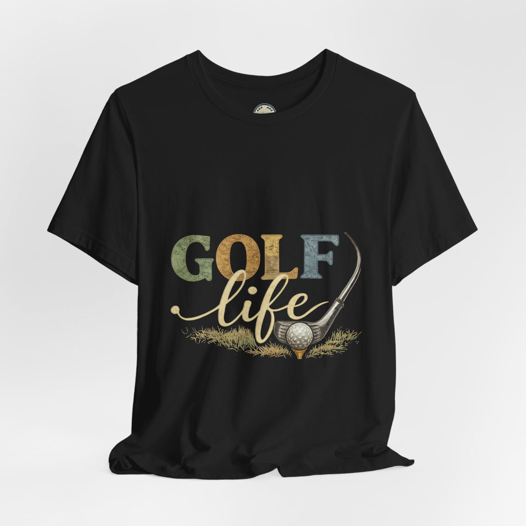 Golf Life T-Shirt — Vintage Golf Club & Ball Tee for Golf Lovers