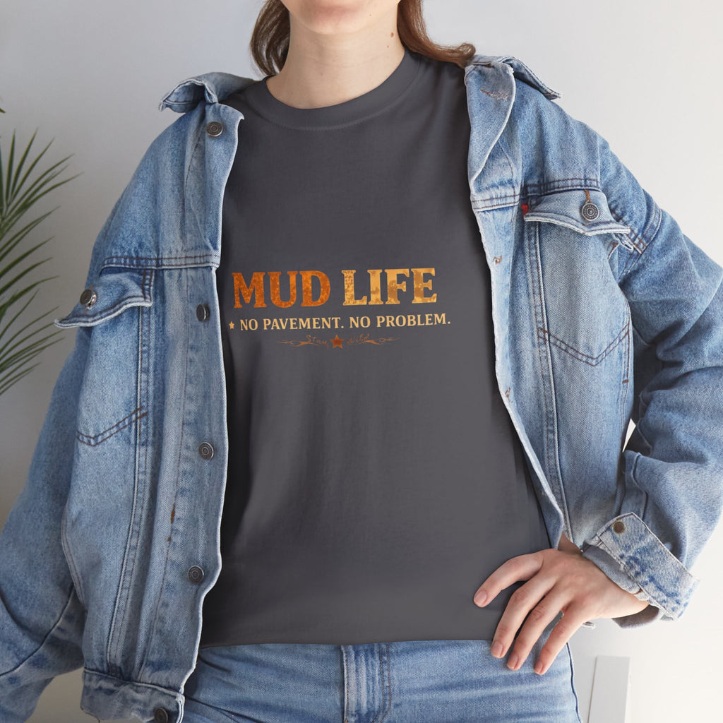 Mud Life Off-Road T-Shirt — American Roots 4x4 Jeep Mudding Graphic Tee