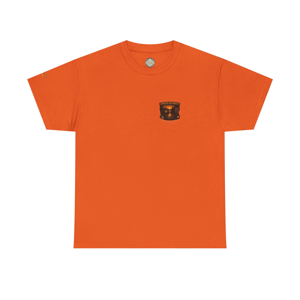 Camping T-Shirt — "American Roots: Sleep Under the Stars" Outdoor Tee