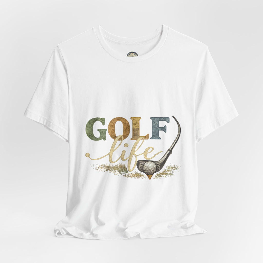 Golf Life T-Shirt — Vintage Golf Club & Ball Tee for Golf Lovers