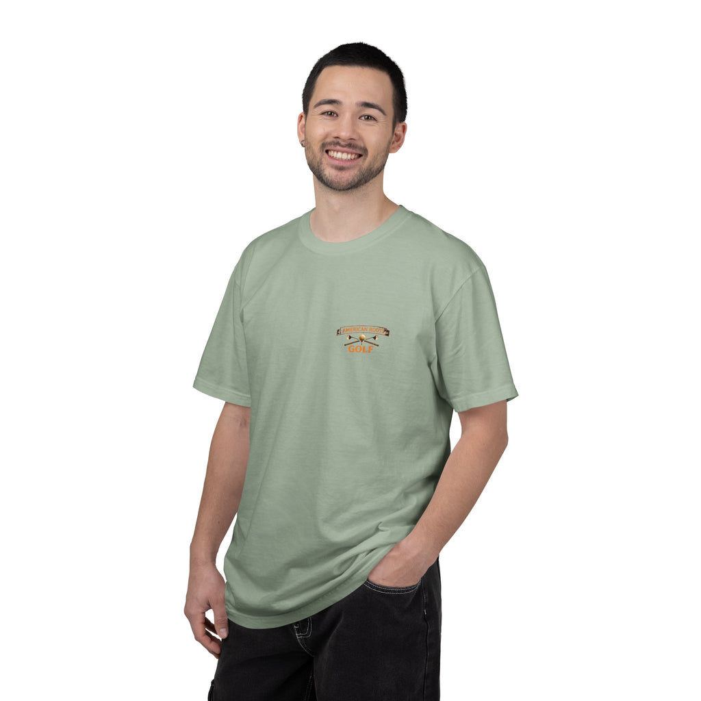 Golf Life T‑Shirt — "American Roots" Vintage Golf Scene Tee