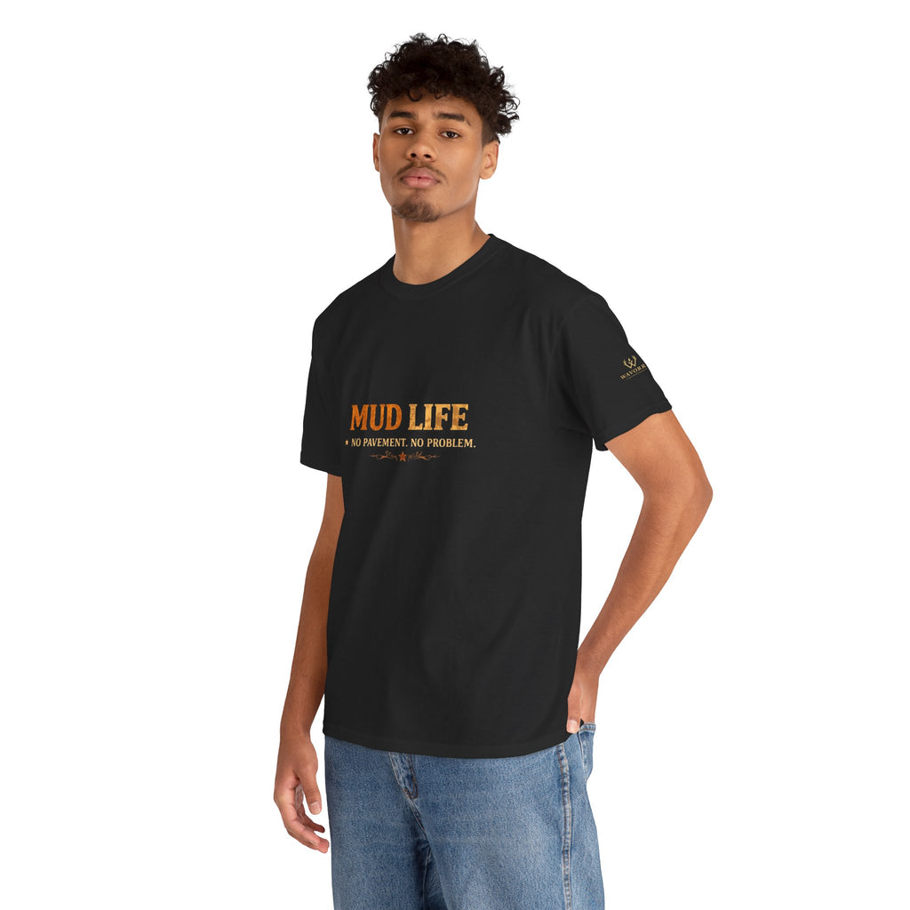 Mud Life Off-Road T-Shirt — American Roots 4x4 Jeep Mudding Graphic Tee