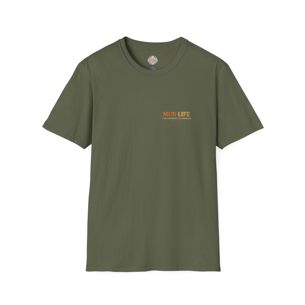 Mud Life ATV T‑Shirt — American Trails Off‑Road Adventure Tee (Ride • Mud • Repeat)