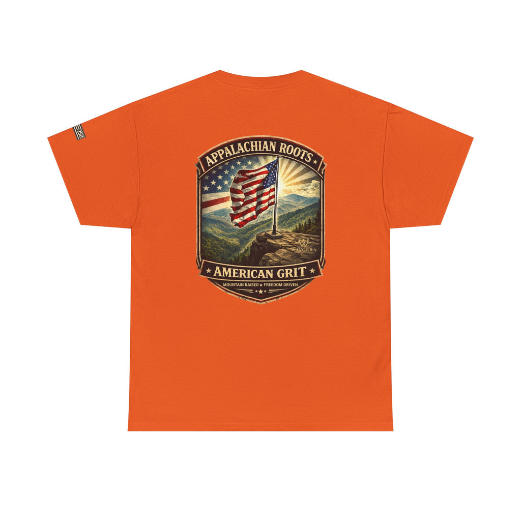 Appalachian Roots T‑Shirt — American Grit Flag Graphic Tee