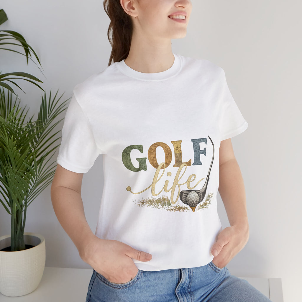 Golf Life T-Shirt — Vintage Golf Club & Ball Tee for Golf Lovers