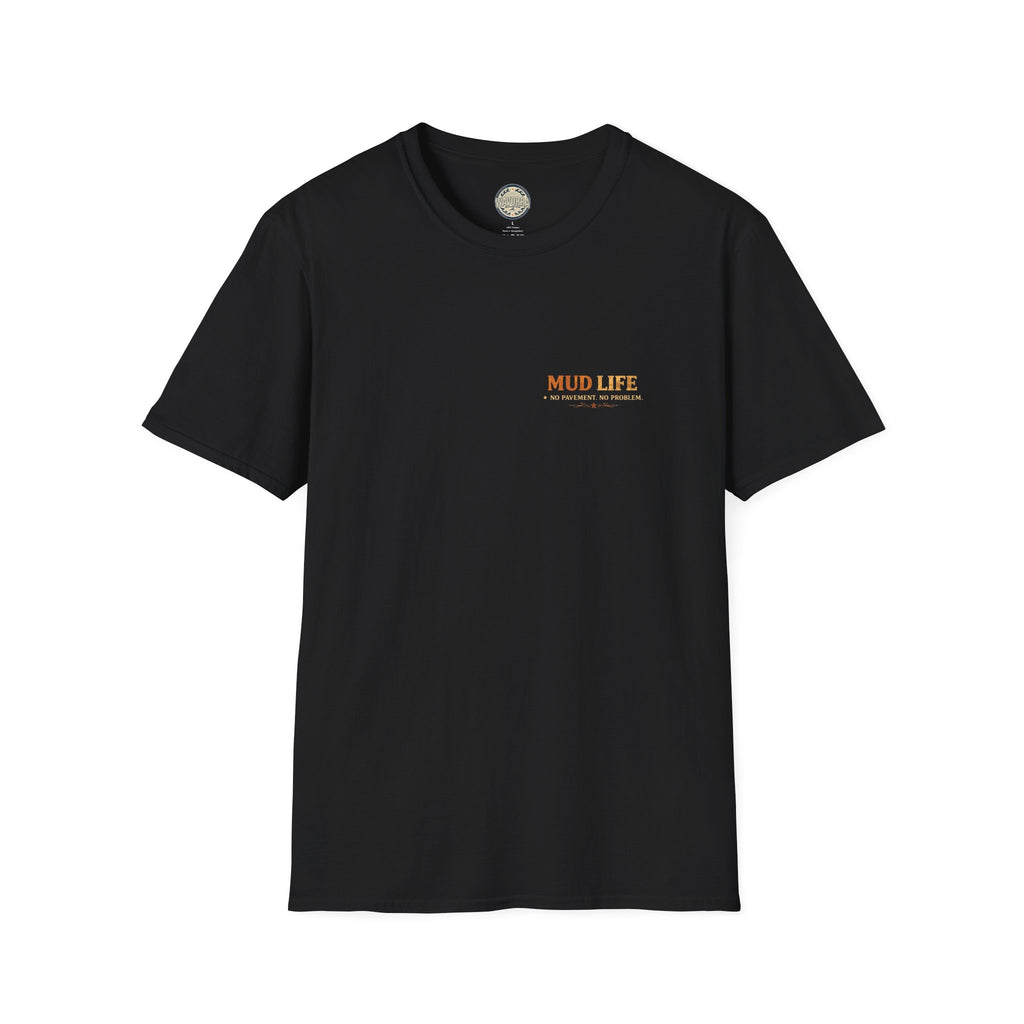 Mud Life ATV T‑Shirt — American Trails Off‑Road Adventure Tee (Ride • Mud • Repeat)